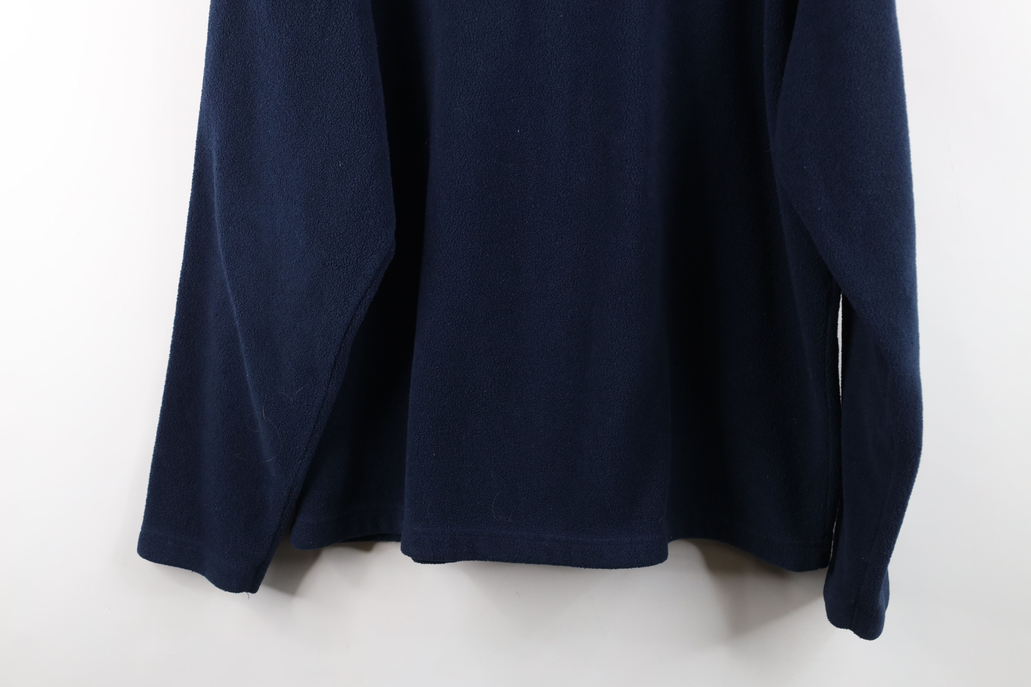 Gap Vintage 90s Y2K Gap Half Zip Fleece Pullover Sweater Blue Size US L / EU 52-54 / 3 - 14 Thumbnail