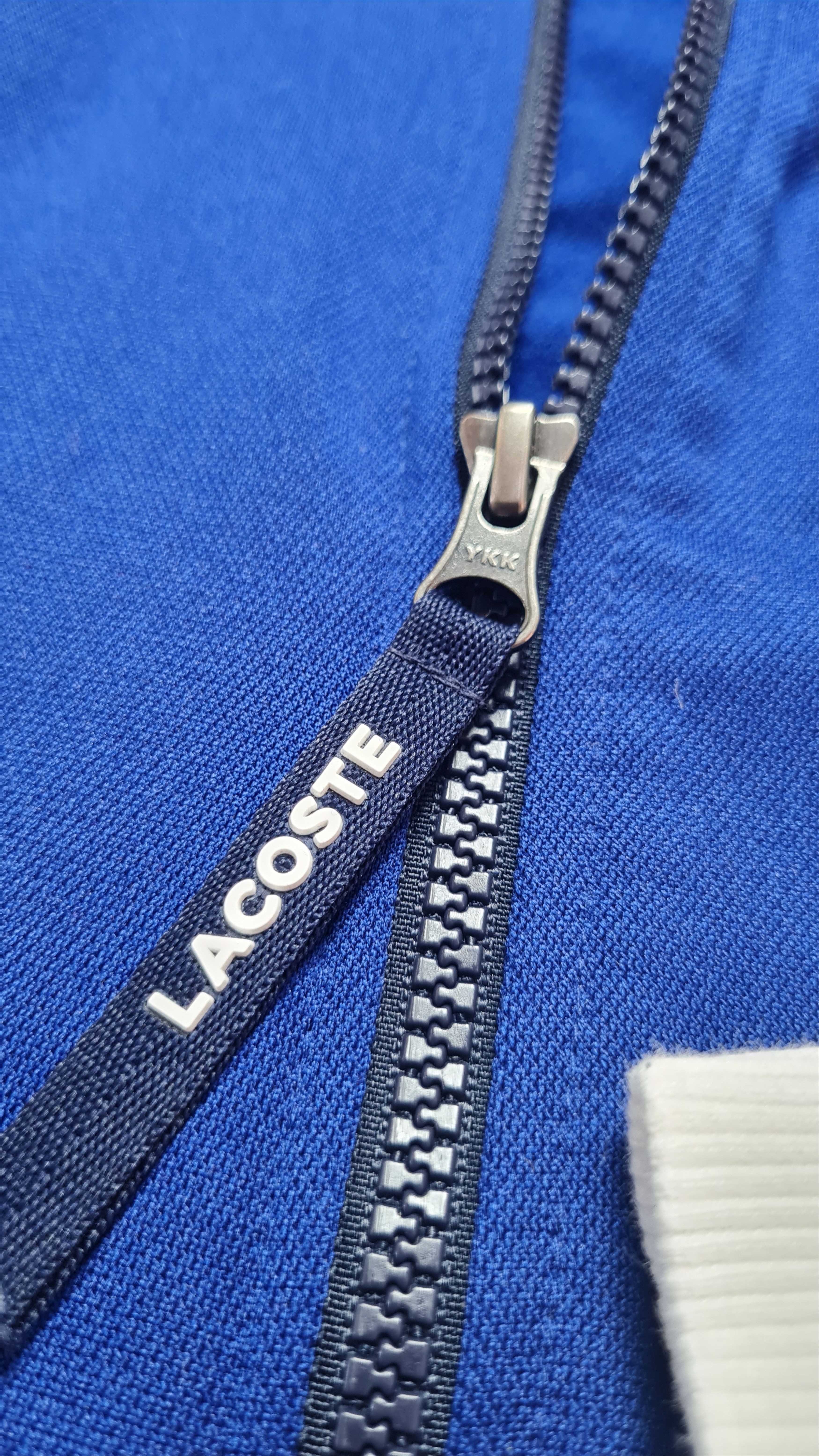 Lacoste Vintage sweatshirt LACOSTE Mens Track Jacket Blue Size US XXL / EU 58 / 5 - 9 Thumbnail