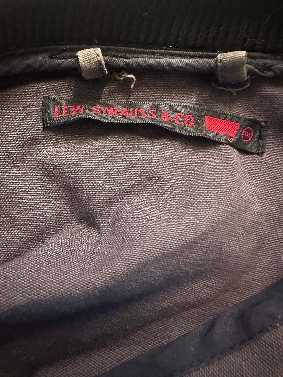 Levi's × Vintage Vintage Levi’s bomber university jacket like denim Size US M / EU 48-50 / 2 - 5 Thumbnail