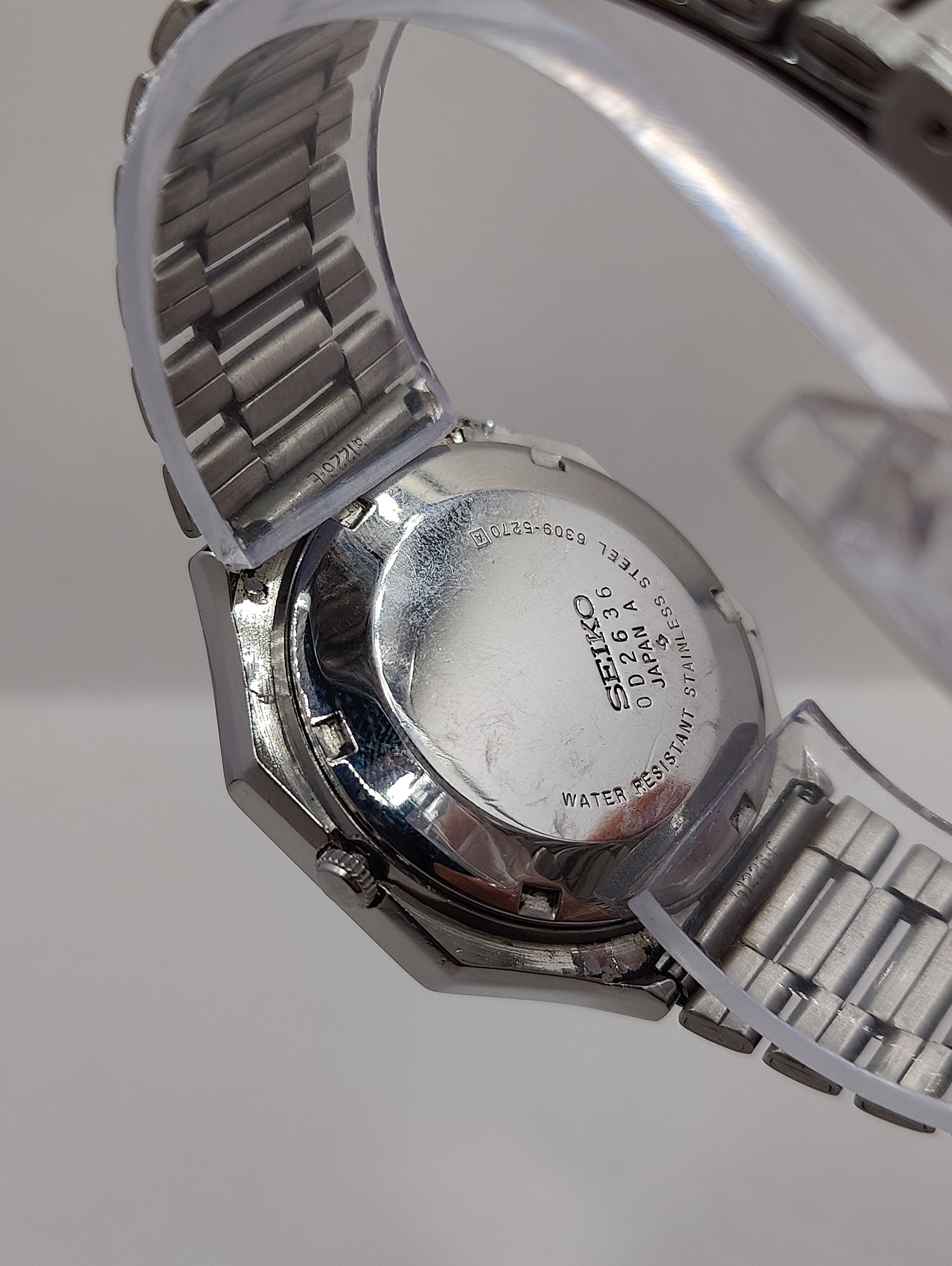 Seiko Seiko 5 Automatic Day/Date Men's wrist watch Japan Size 36 - 9 Thumbnail