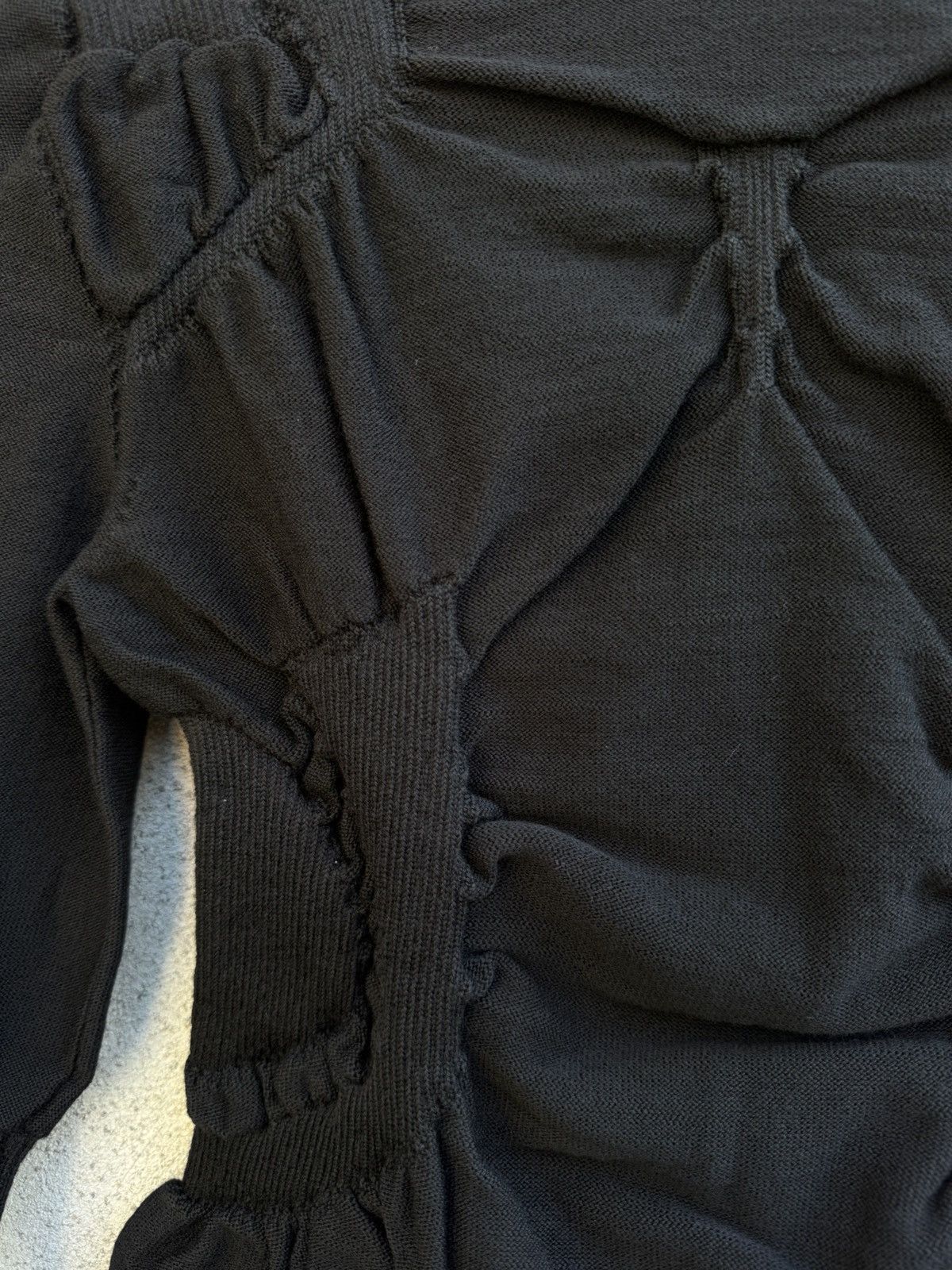 ROA ROA Pinched Wool Knit Top Size M / US 6-8 / IT 42-44 - 2 Thumbnail