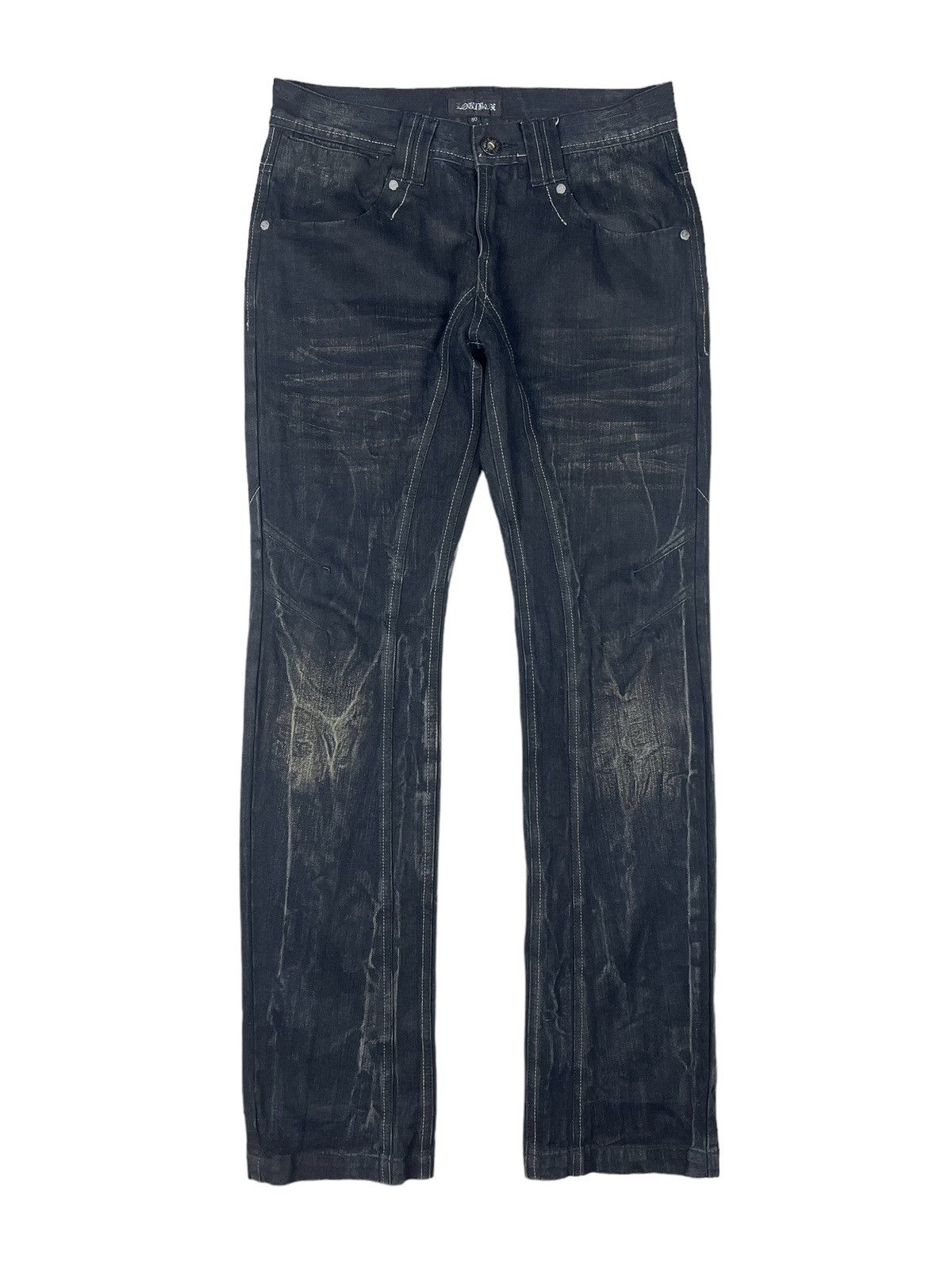 Japanese Brand Lowbox ‘Future” Gothic Denim | Grailed