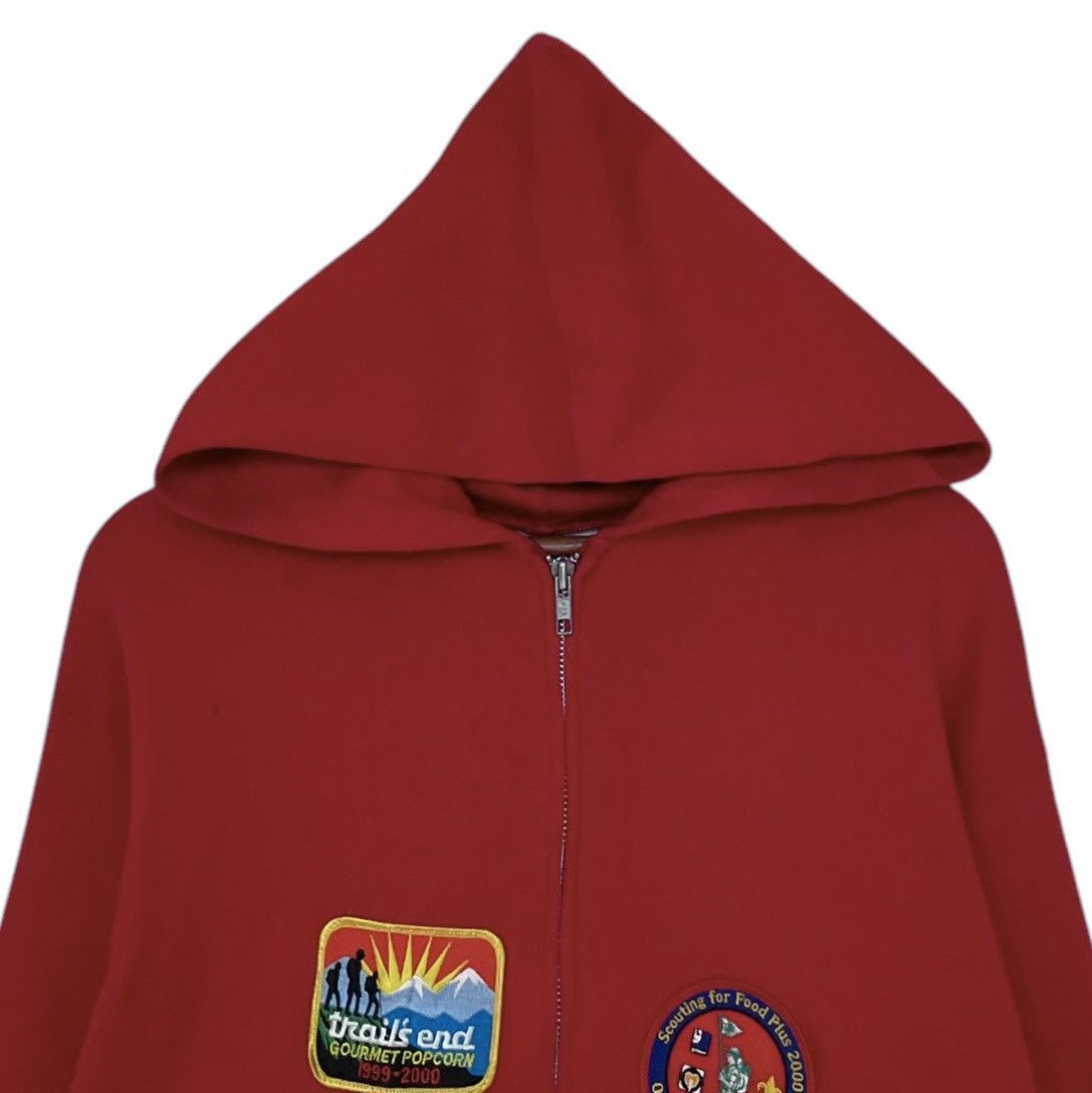 Vintage Vintage Brand Santee Made In Usa Zipper Hoodie 1980s Size US S / EU 44-46 / 1 - 7 Thumbnail