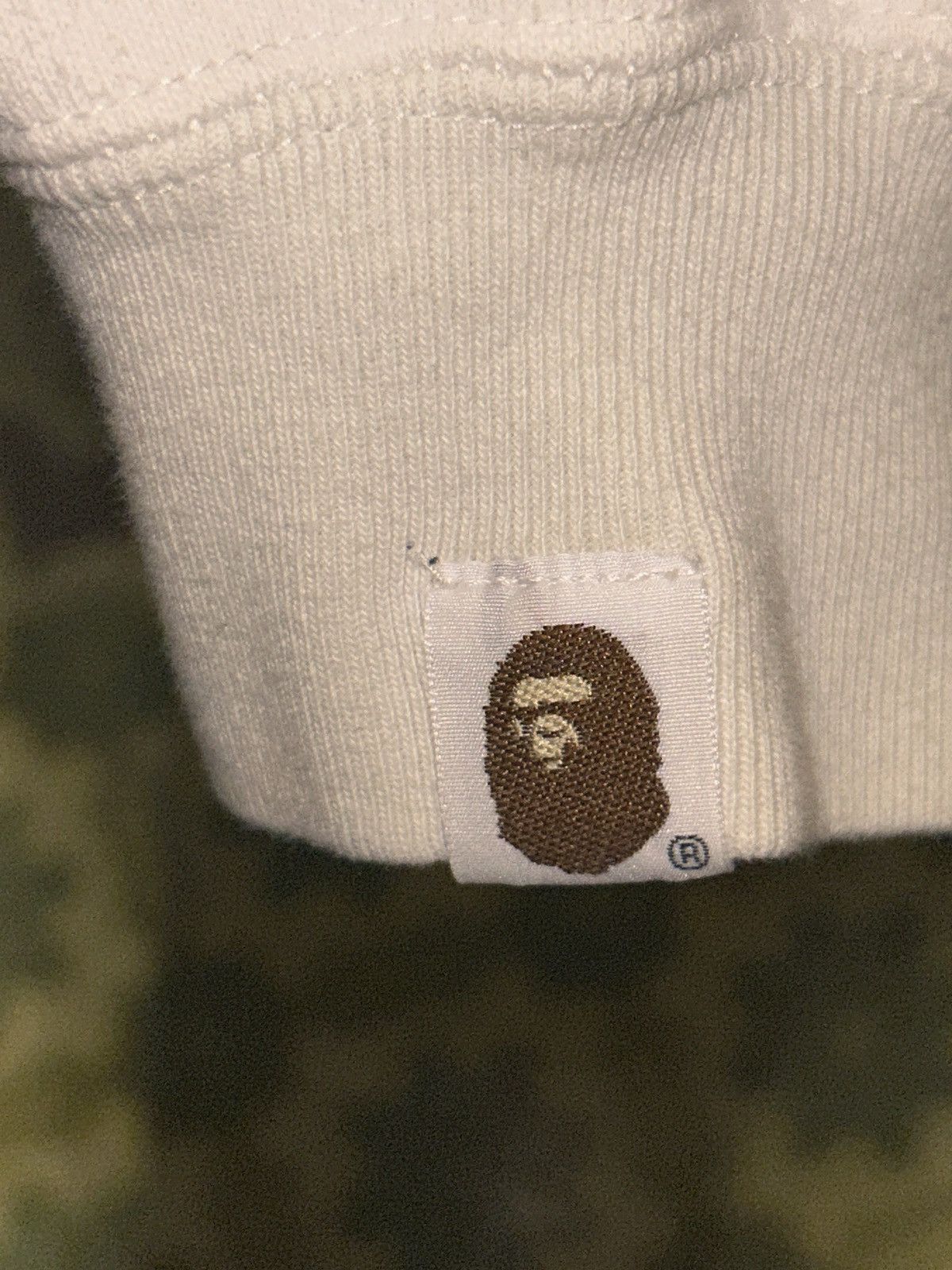 Bape VINTAGE NIGO White/Grey Bape Full Zip Size US XL / EU 56 / 4 - 5 Thumbnail