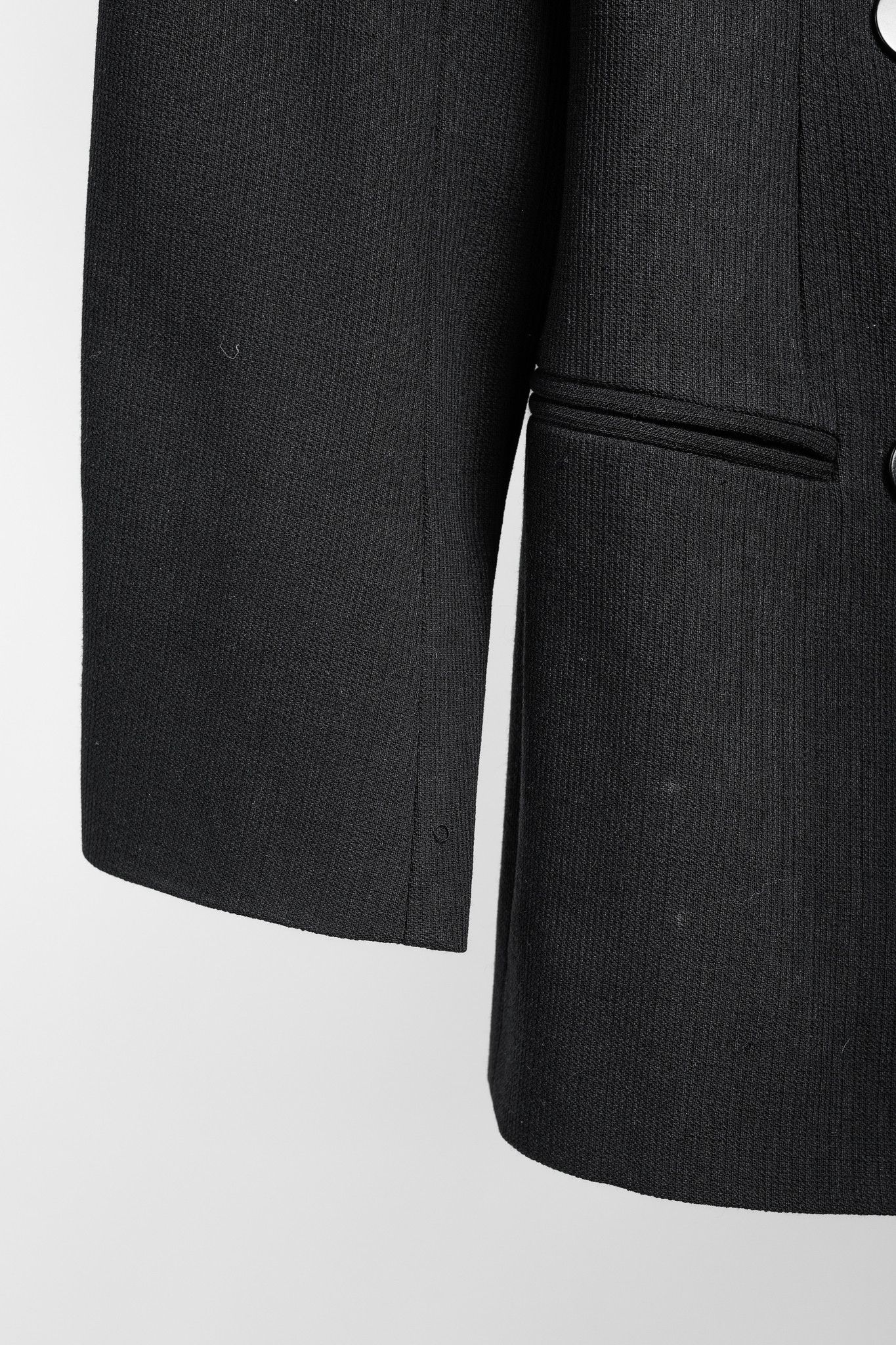 Giorgio Armani Giorgio Armani Vintage Double-Breasted Virgin Wool Blazer Size XS / US 0-2 / IT 36-38 - 6 Thumbnail
