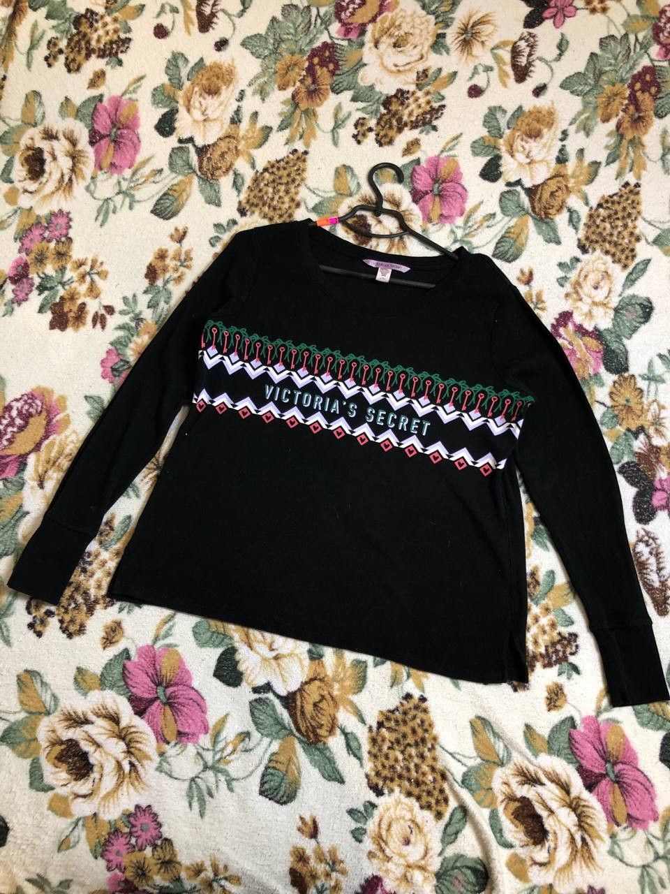 Victoria's Secret Victorias Secret Waffle Knit Thermal Top Long sleeve Size M / US 6-8 / IT 42-44 - 1 Thumbnail