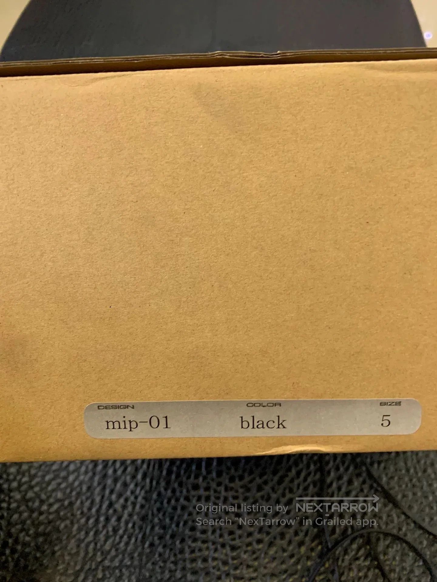 Hender Scheme handmade black leather high. Size US 5 / EU 37 - 5 Thumbnail