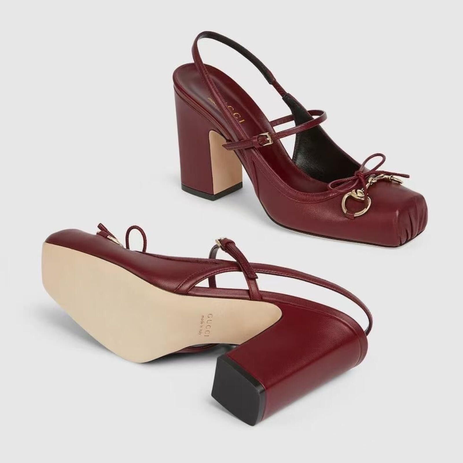Gucci Gucci Horsebit Slingback Pumps Size ONE SIZE - 2 Thumbnail