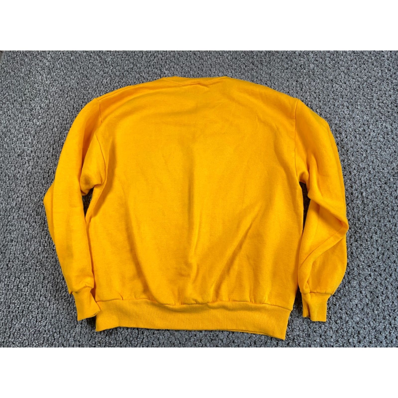 Jerzees VTG Africa My People Map Print Sweatshirt Adult Large Dark Yellow USA Made 50-50 Adults Large Yellow 90s Retro Jerzees Sweatshirt Mens Size US L / EU 52-54 / 3 - 2 Thumbnail
