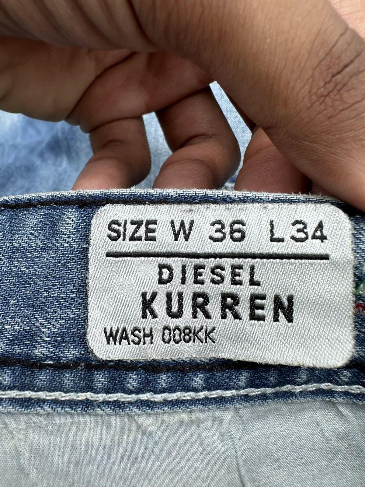 Adidas × Diesel **rare**DIESEL X ADIDAS 3 Striped Lined Denim Size US 36 / EU 52 - 10 Thumbnail