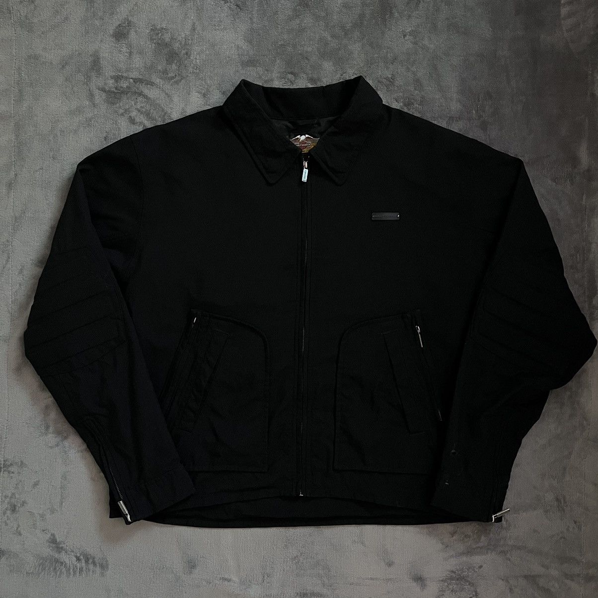 Harley Davidson × Vintage Vintage Harley Davidson Padded Motorcycle ...