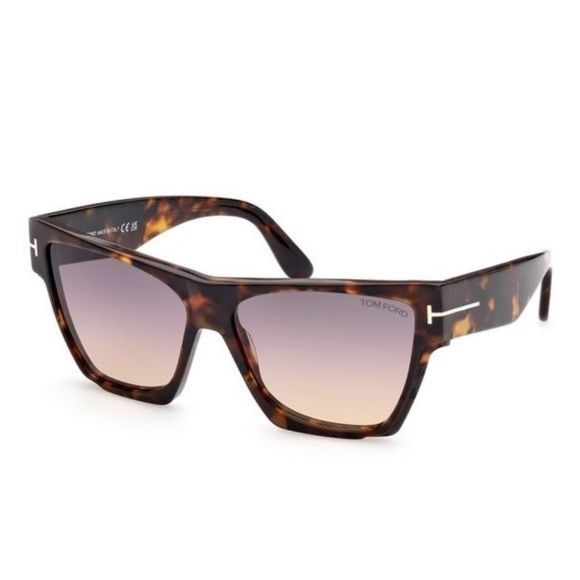 image of NWT Tom Ford Dove Ft0942 - 55B Sunglasses in Brown, Women's