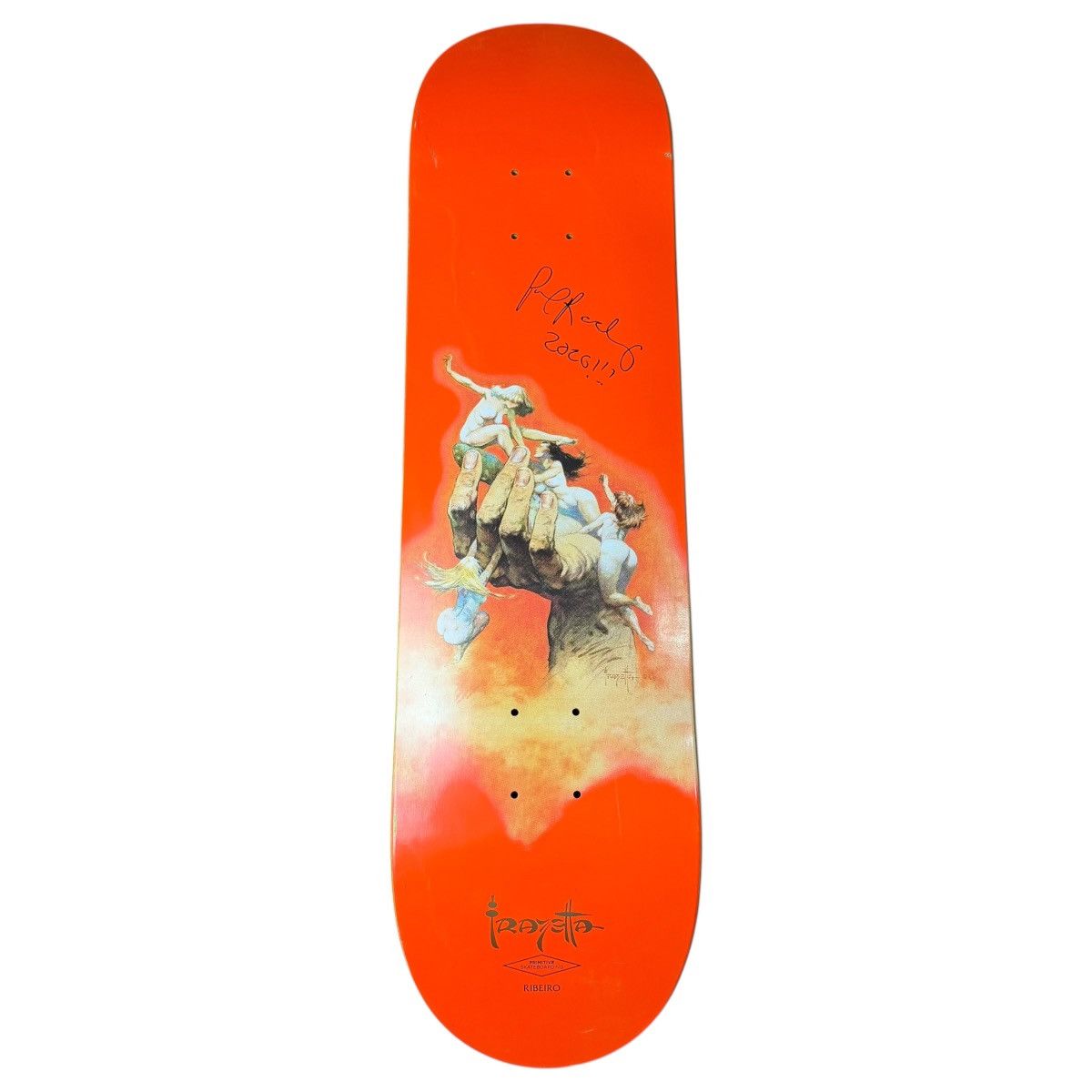 Primitive SIGNED Primitive Ribeiro Reassembled Man Skateboard Deck OG Size ONE SIZE - 1 Thumbnail