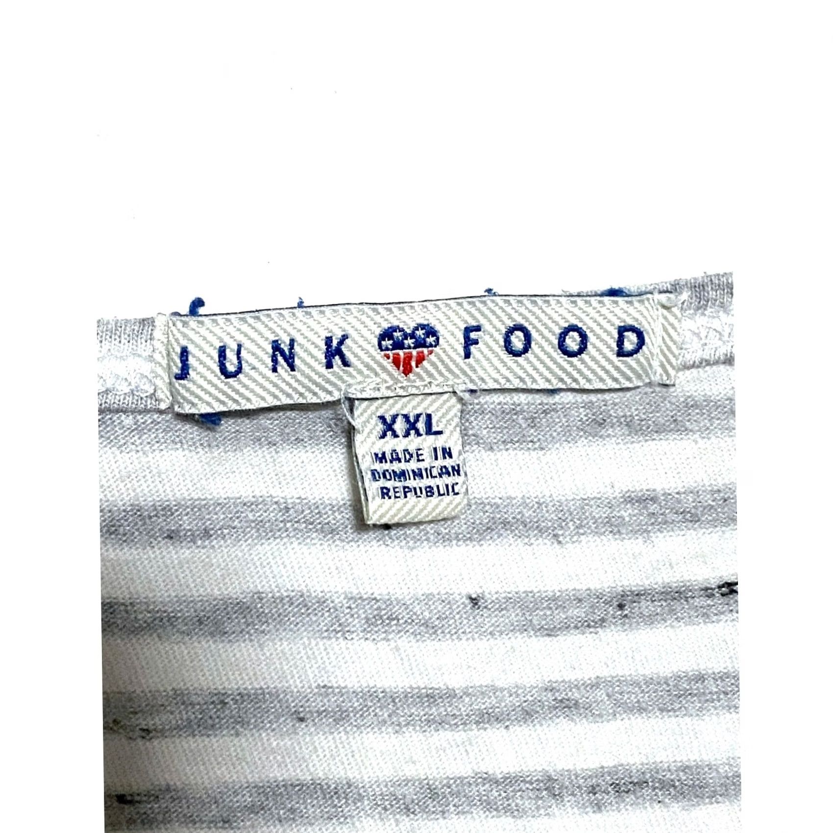 Junk Food Junk Food Orlando City Soccer FC Striped Gray Tank Top Shirt Womens XXL Sporty Size XXL / US 16-18 / IT 52-54 - 4 Thumbnail