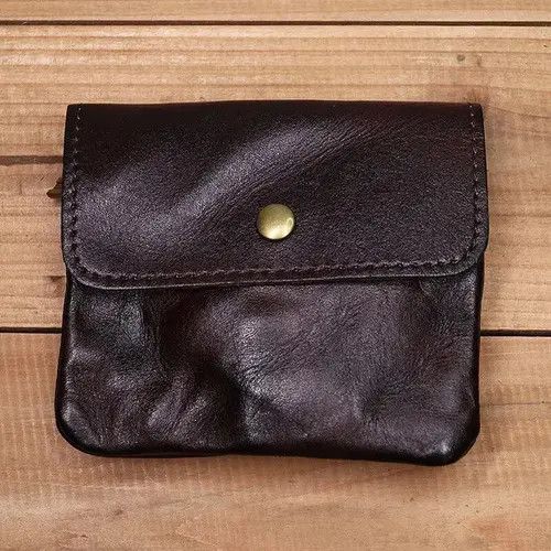Japanese Brand Genuine Leather Wallet For Men Women Vintage Handmade Size ONE SIZE - 7 Thumbnail