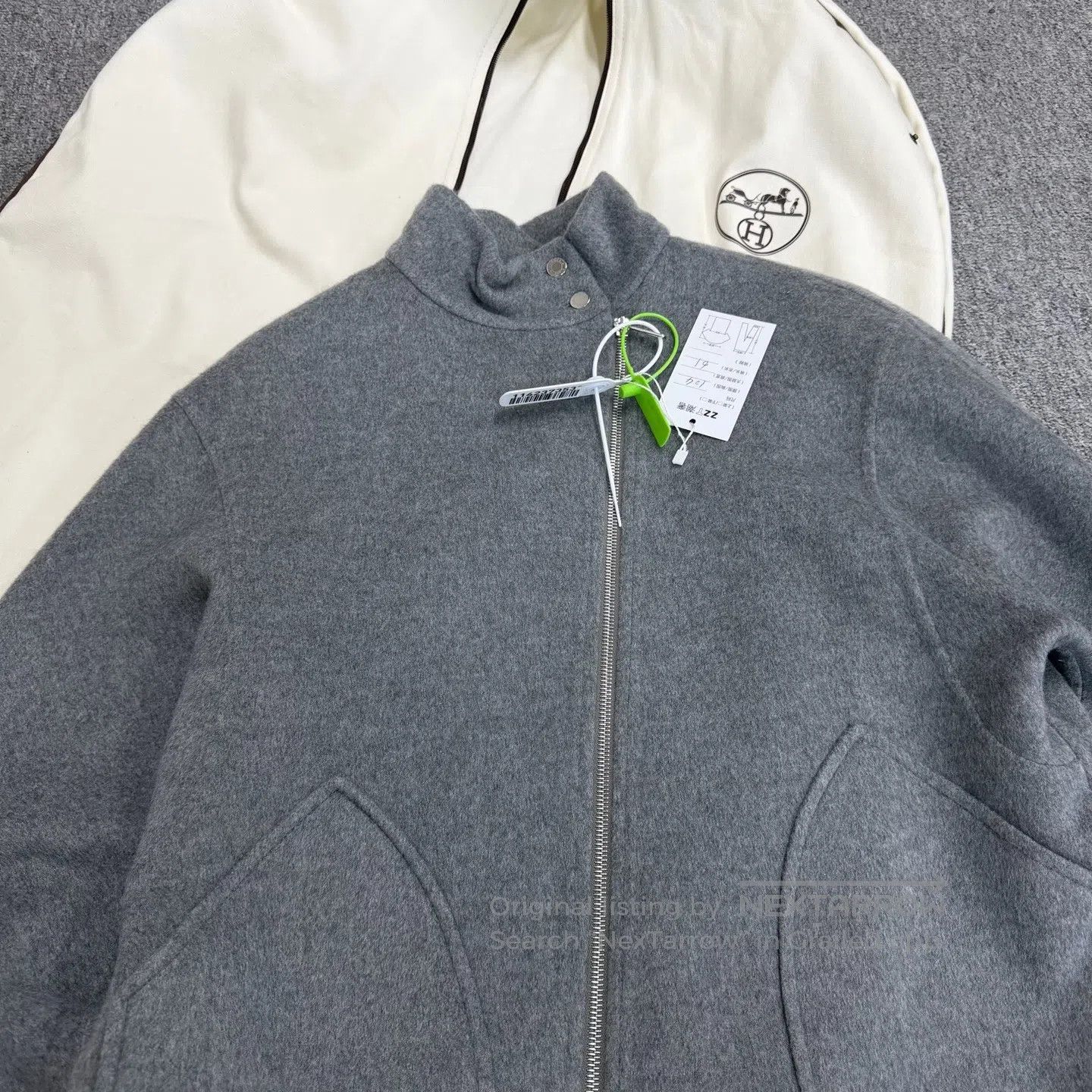 Hermes Hermes Short cashmere coat jacket| Size M / US 6-8 / IT 42-44 - 3 Thumbnail