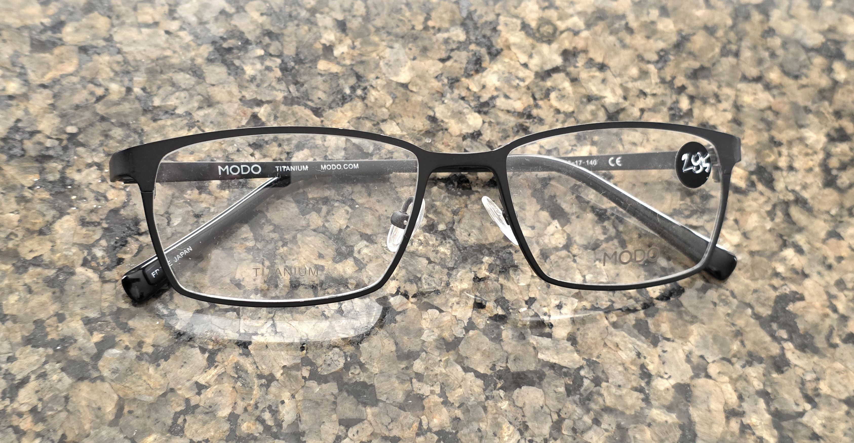 Other Modo Titanium 4201 Eyeglasses MBLK Matte Black frame Size ONE SIZE - 5 Thumbnail