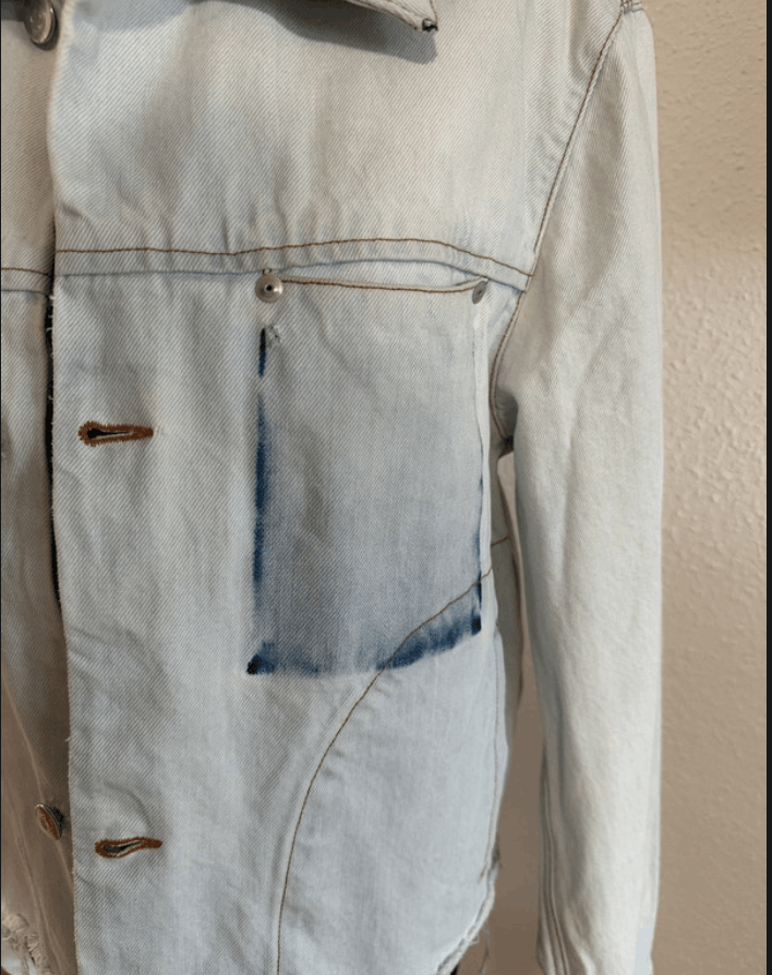 Maison Margiela Maison Margiela Jacket Coat Denim Trucker Distressed EX0085 Size S / US 4 / IT 40 - 5 Thumbnail