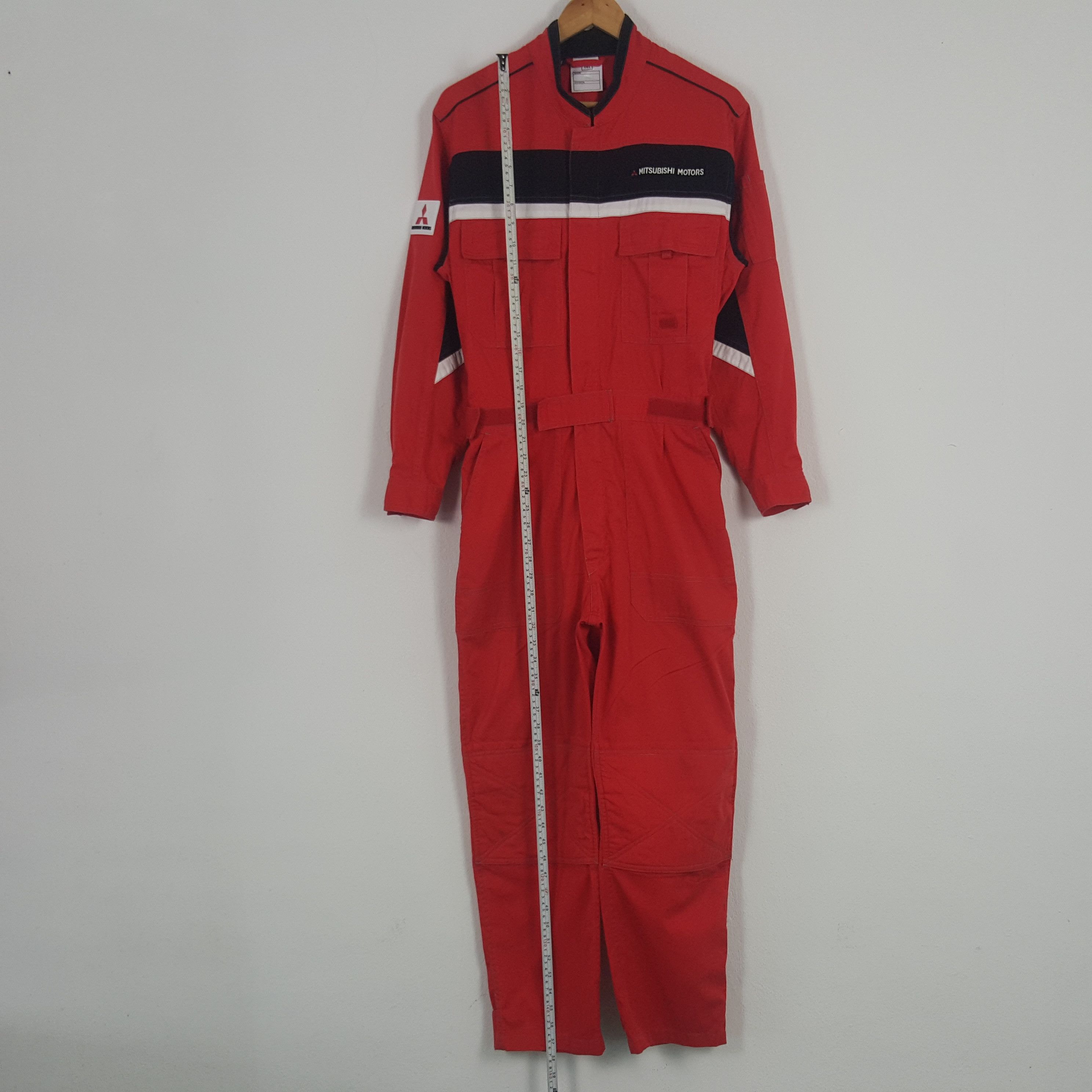 Japanese Brand × Vintage Vintage Mitsubishi Motors Japanese Brand Coverall Jacket Size US S / EU 44-46 / 1 - 4 Thumbnail