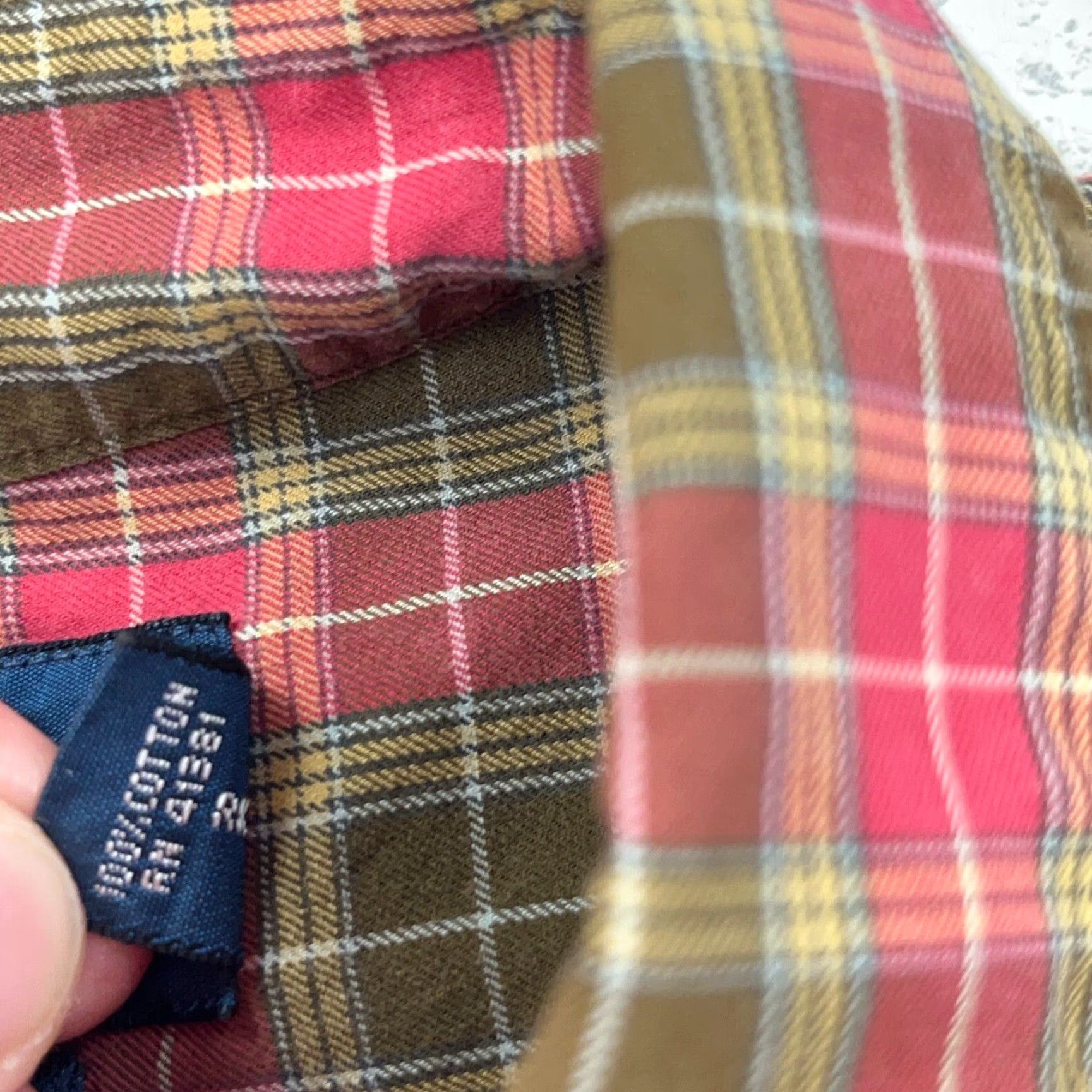 Ralph Lauren Ralph Lauren Shirt Men Large Pink Green Plaid Button-Up Classic Fit Flannel 90s Colorful Preppy Mens Size US L / EU 52-54 / 3 - 6 Thumbnail