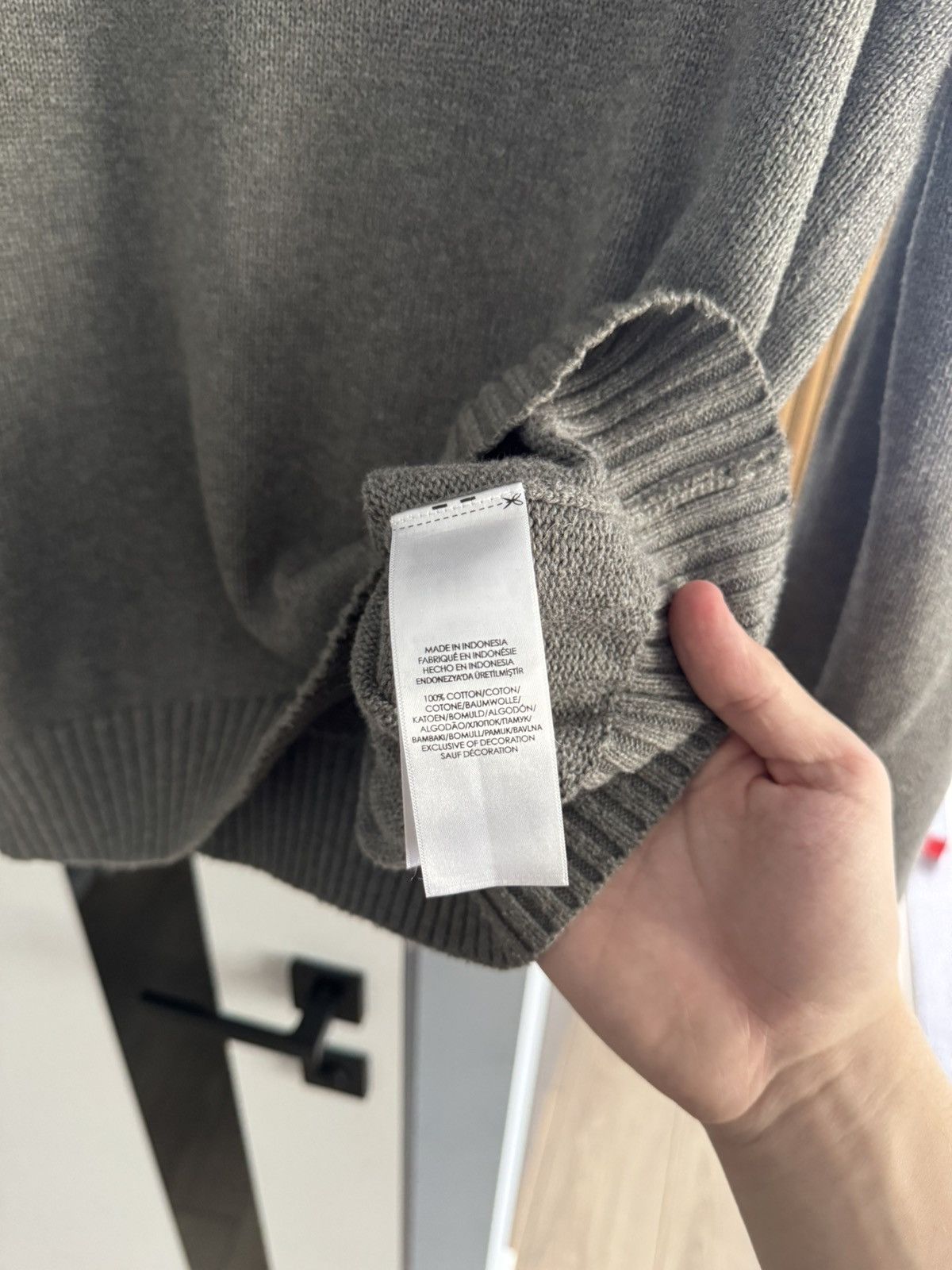 Polo Ralph Lauren Polo Ralph Lauren Vintage Sweater Knit Dark Gray Size M Size US M / EU 48-50 / 2 - 7 Thumbnail