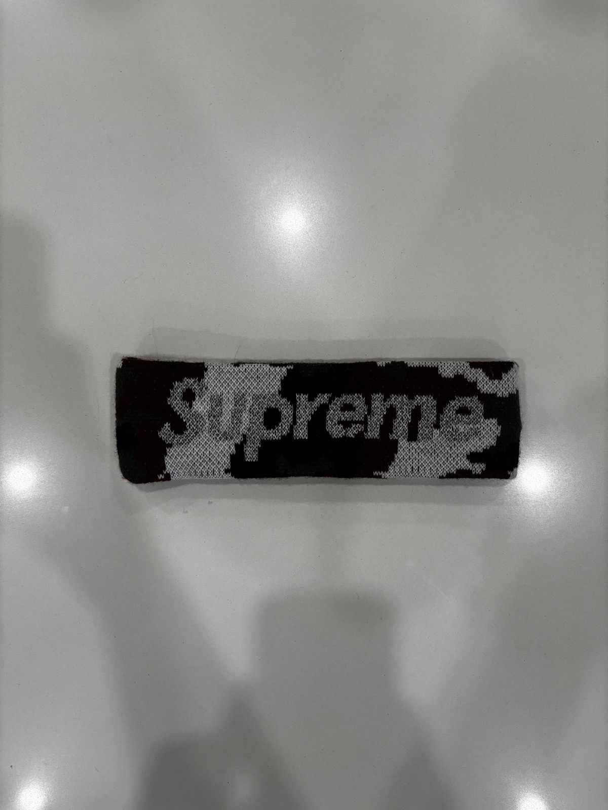 New Era × Supreme Supreme x New Era Camo Headband Size ONE SIZE - 1 Thumbnail