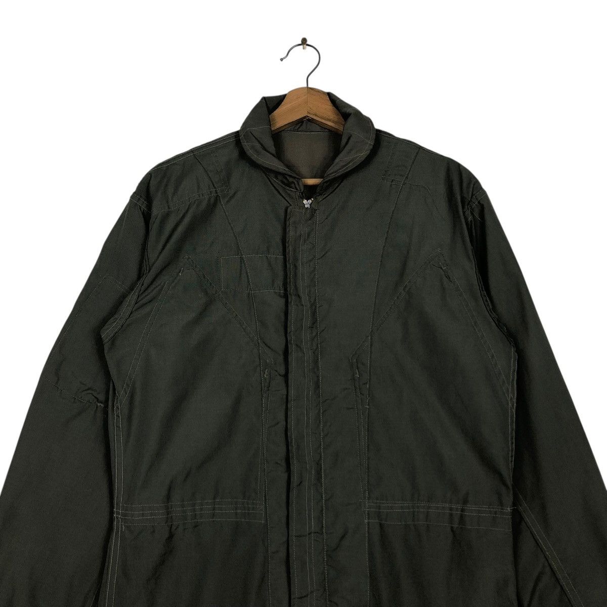 Buzz Rickson's 🔥VINTAGE COVERALL JUMPUITS US NAVY MILITARY SCOVILL ZIPPER Size US 38 / EU 54 - 3 Thumbnail