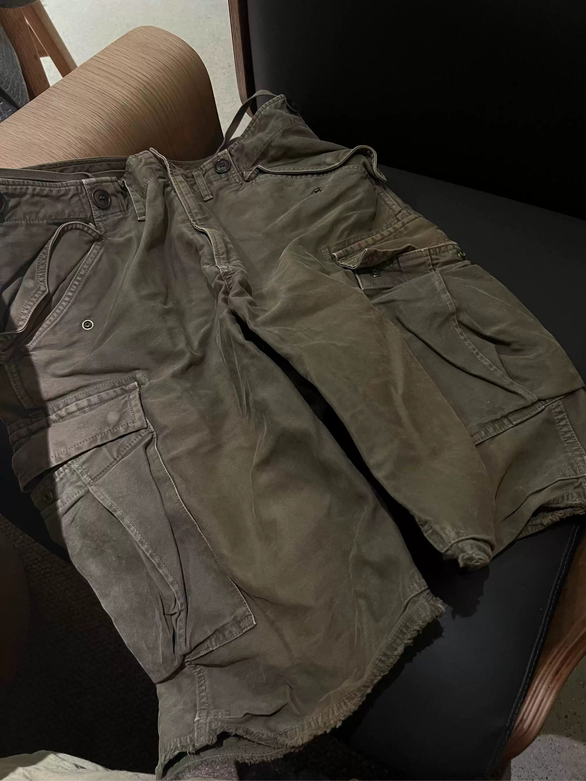 Visvim Visvim Eiger Military Shorts Olive Green Size US 32 / EU 48 - 1 Thumbnail