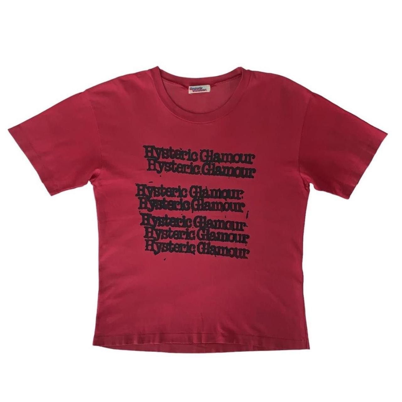 Vintage 90s Hysteric Glamour typewriter text t shirt