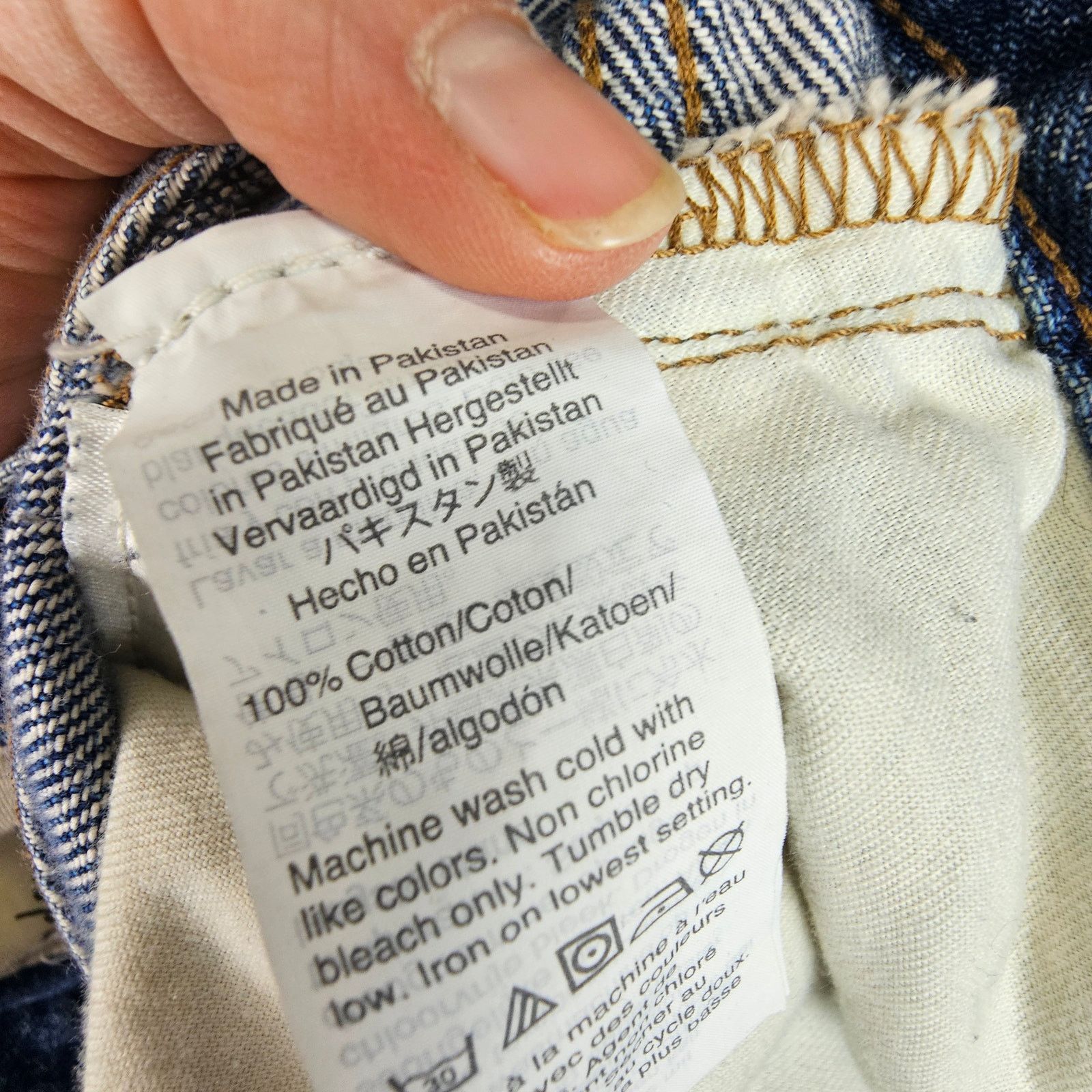 Madewell Madewell Womens The Momjean High Waist Sz 27 Denim Pants Size 27" / US 4 / IT 40 - 9 Thumbnail