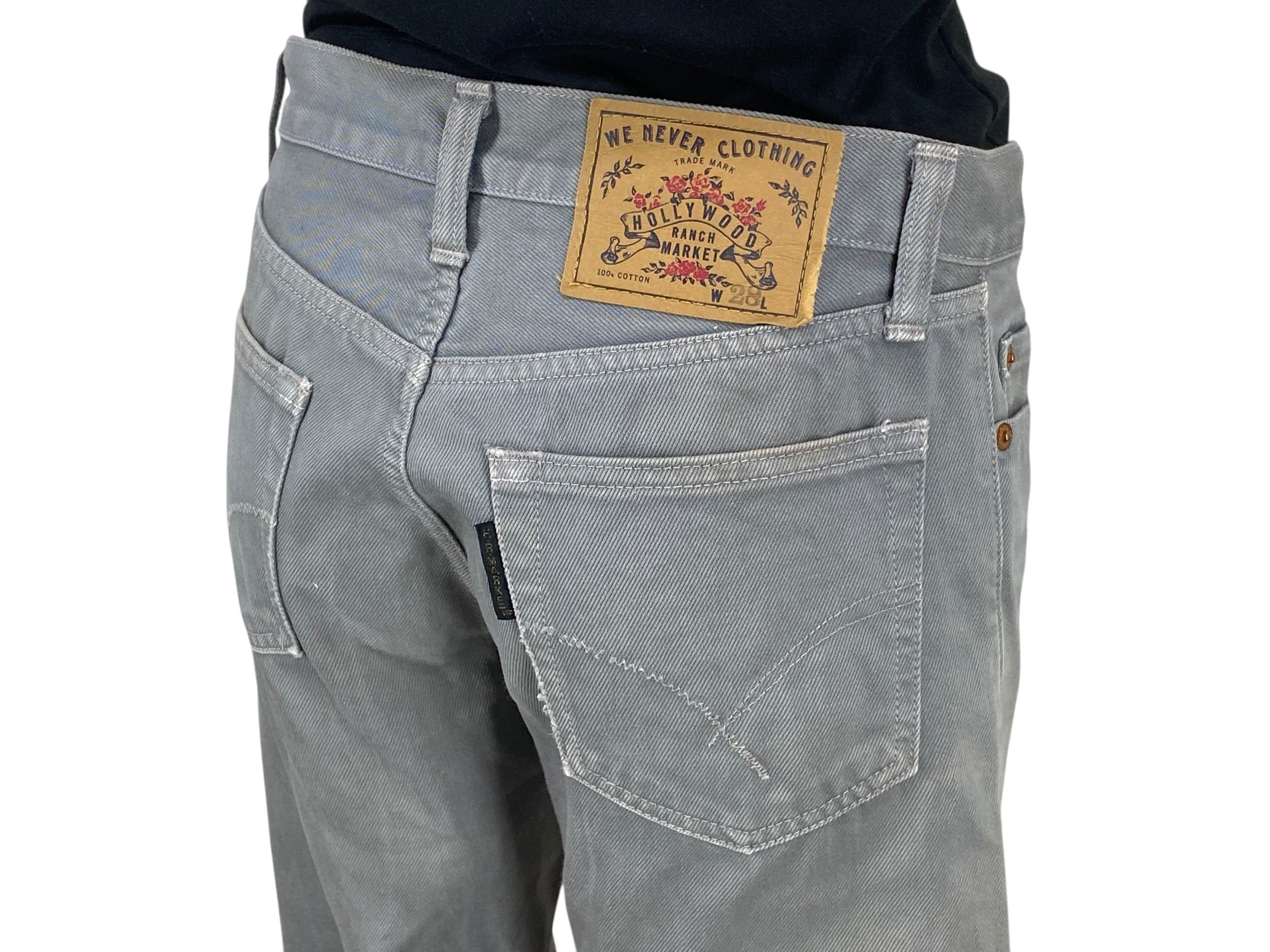 HOLLYWOOD RANCH MARKET × Japanese Brand HRM Pants Tapered Leg Pants Size US 28 / EU 44 - 6 Thumbnail