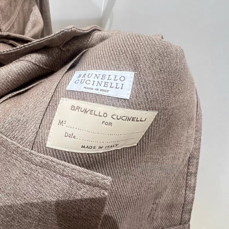 Brunello Cucinelli Brunello Cucinelli Women's linen and wool blend jacket Size XS / US 0-2 / IT 36-38 - 3 Thumbnail