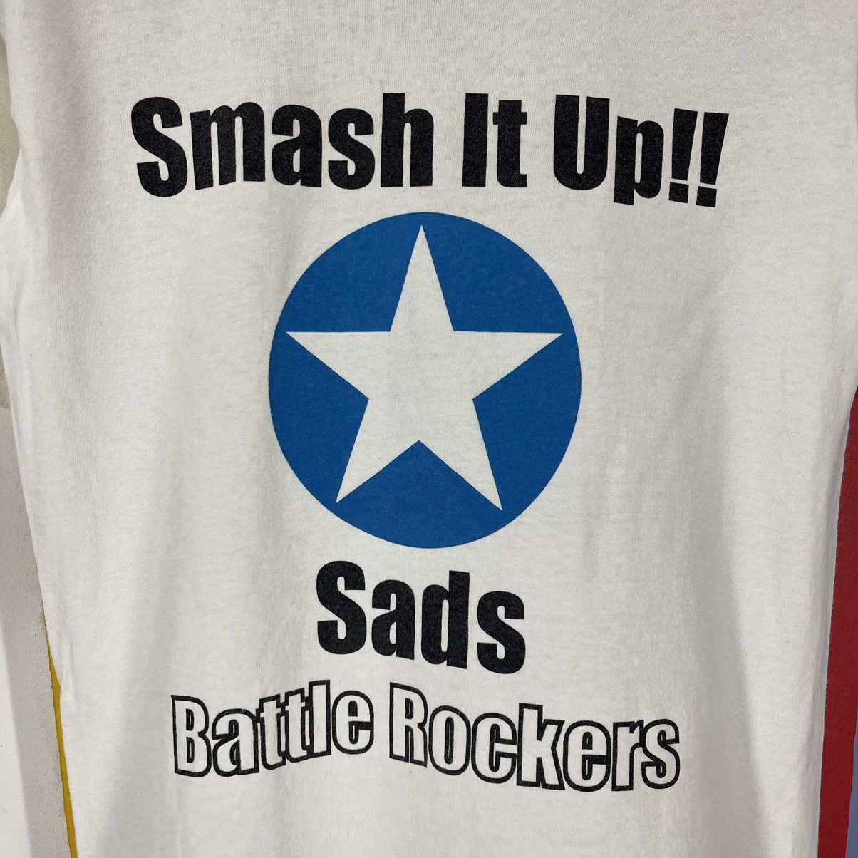 Band Tees Japan Band SADS BATTLE ROCKERS Crew Neck T Shirt #1733/06 Size US S / EU 44-46 / 1 - 2 Thumbnail