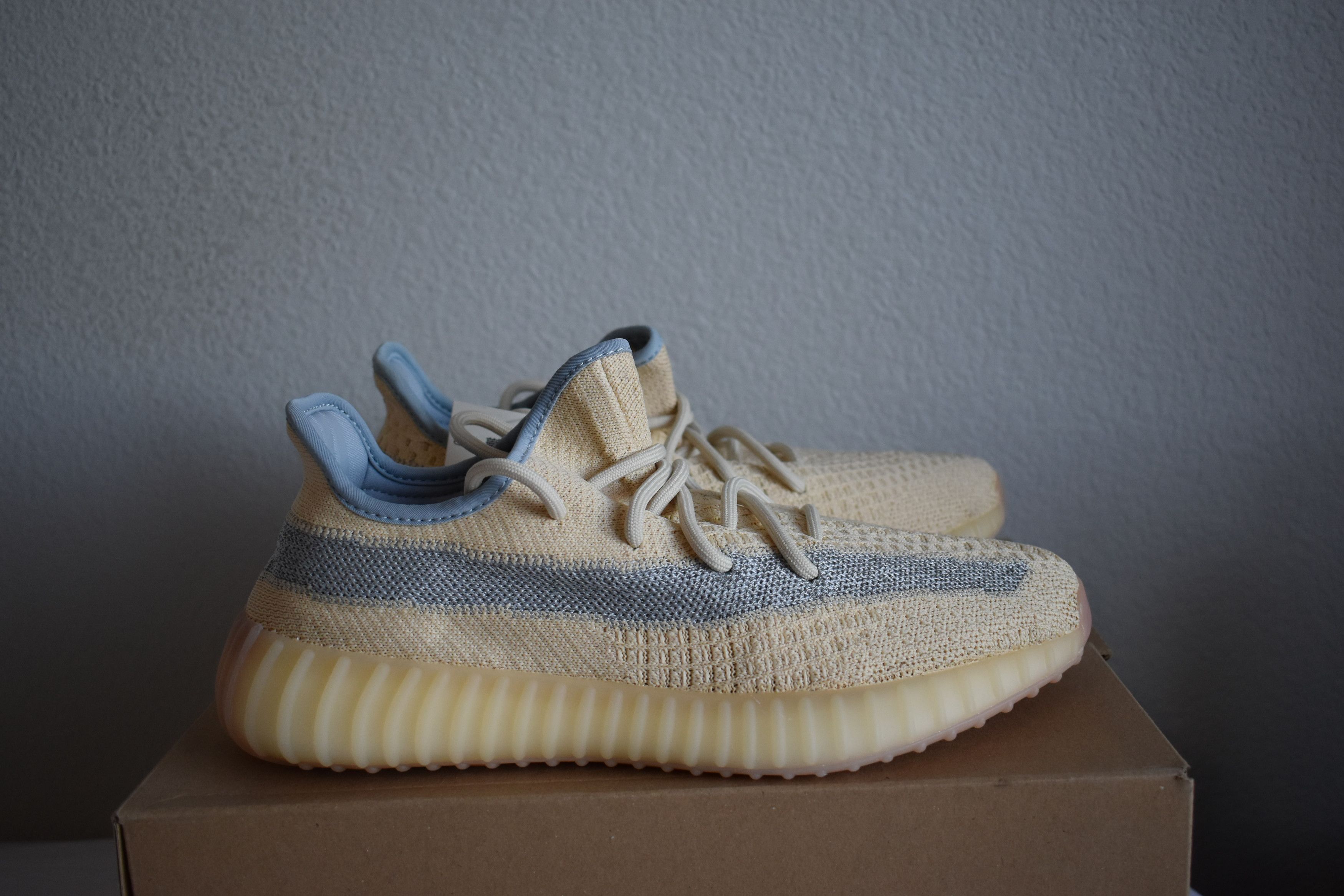 Adidas × Kanye West Yeezy Boost 350 V2 'Linen' Size US 8.5 / EU 41-42 - 11 Thumbnail