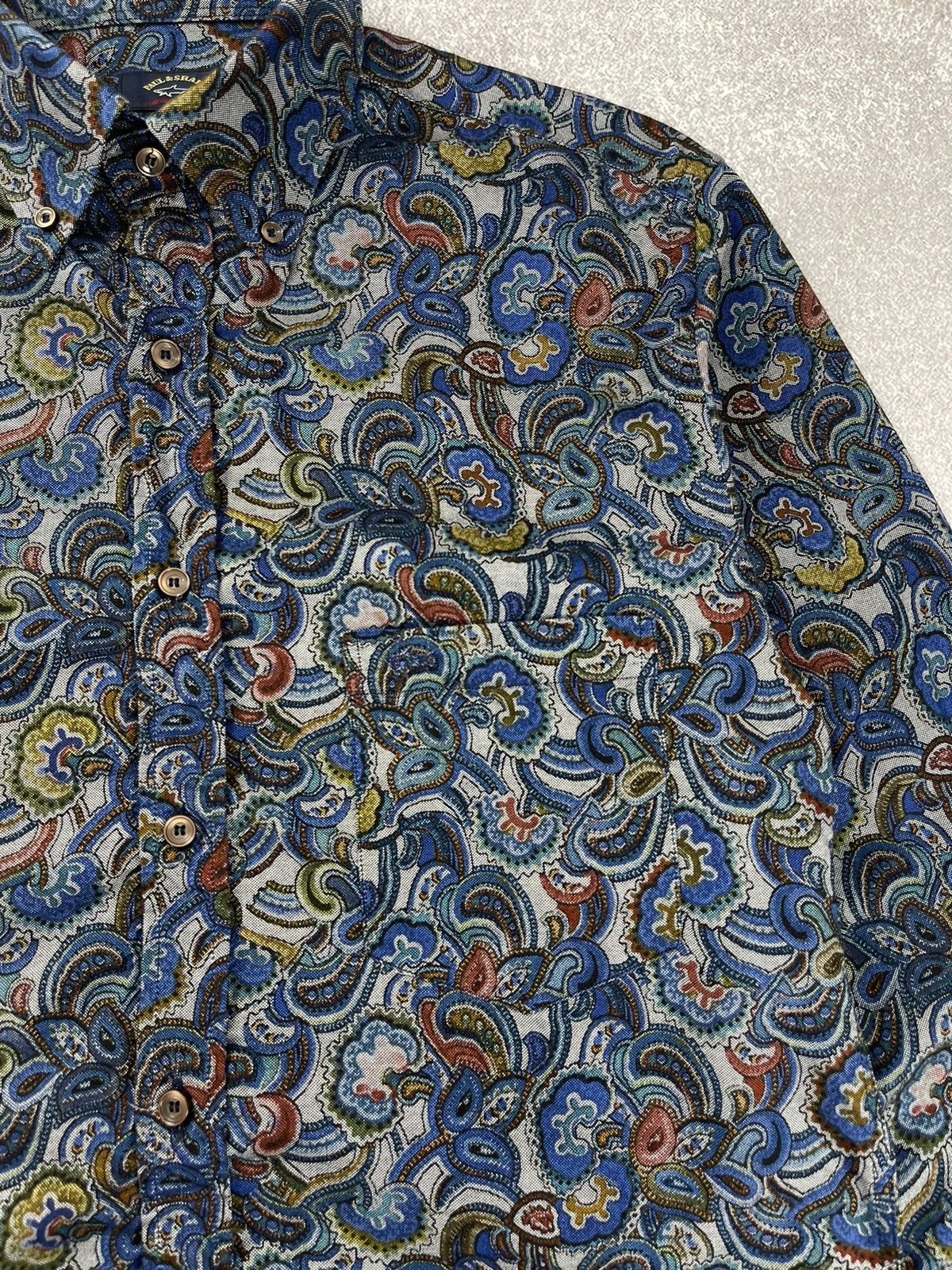 Paul & Shark Paul & Shark Printed Shirt Men’s Size US S / EU 44-46 / 1 - 4 Thumbnail