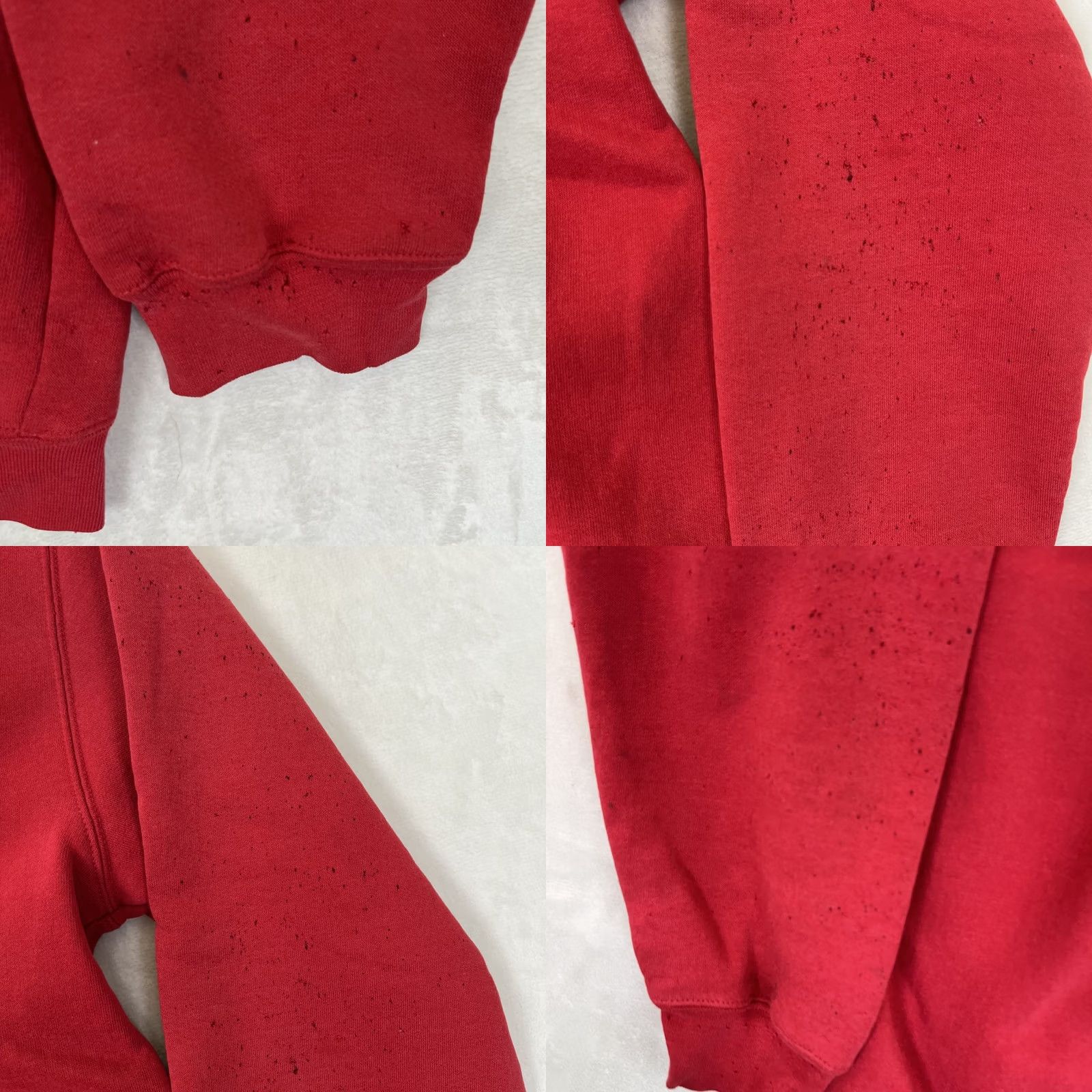 Carhartt Vintage Carhartt Hoodie Sweatshirt Mens XL Red Thrashed Faded Retro Size US XL / EU 56 / 4 - 10 Thumbnail