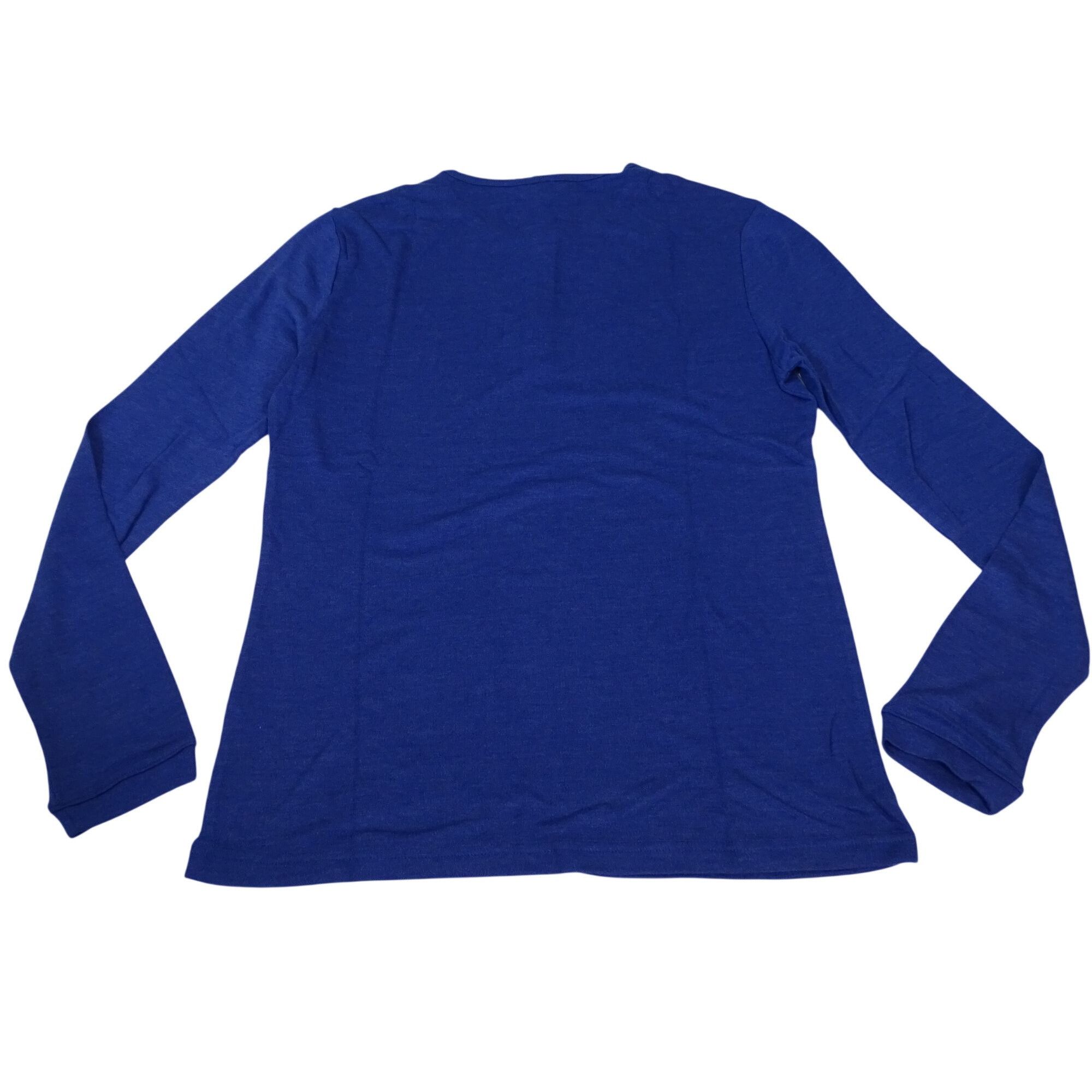 Stone Rose Stone Rose Men Blue Long Sleeve Henley Shirt T-shirt Size S Size US S / EU 44-46 / 1 - 5 Thumbnail