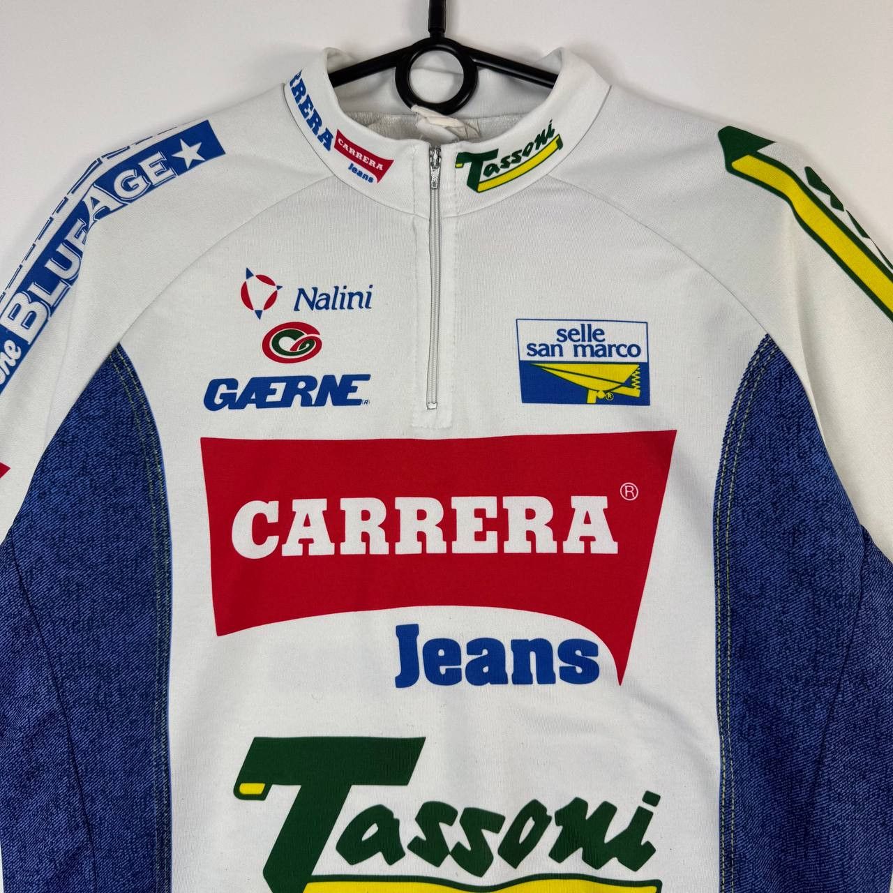 Other Vintage Carrera Jeans Tassoni Cycling Jersey Nalini Retro L Size US L / EU 52-54 / 3 - 2 Thumbnail