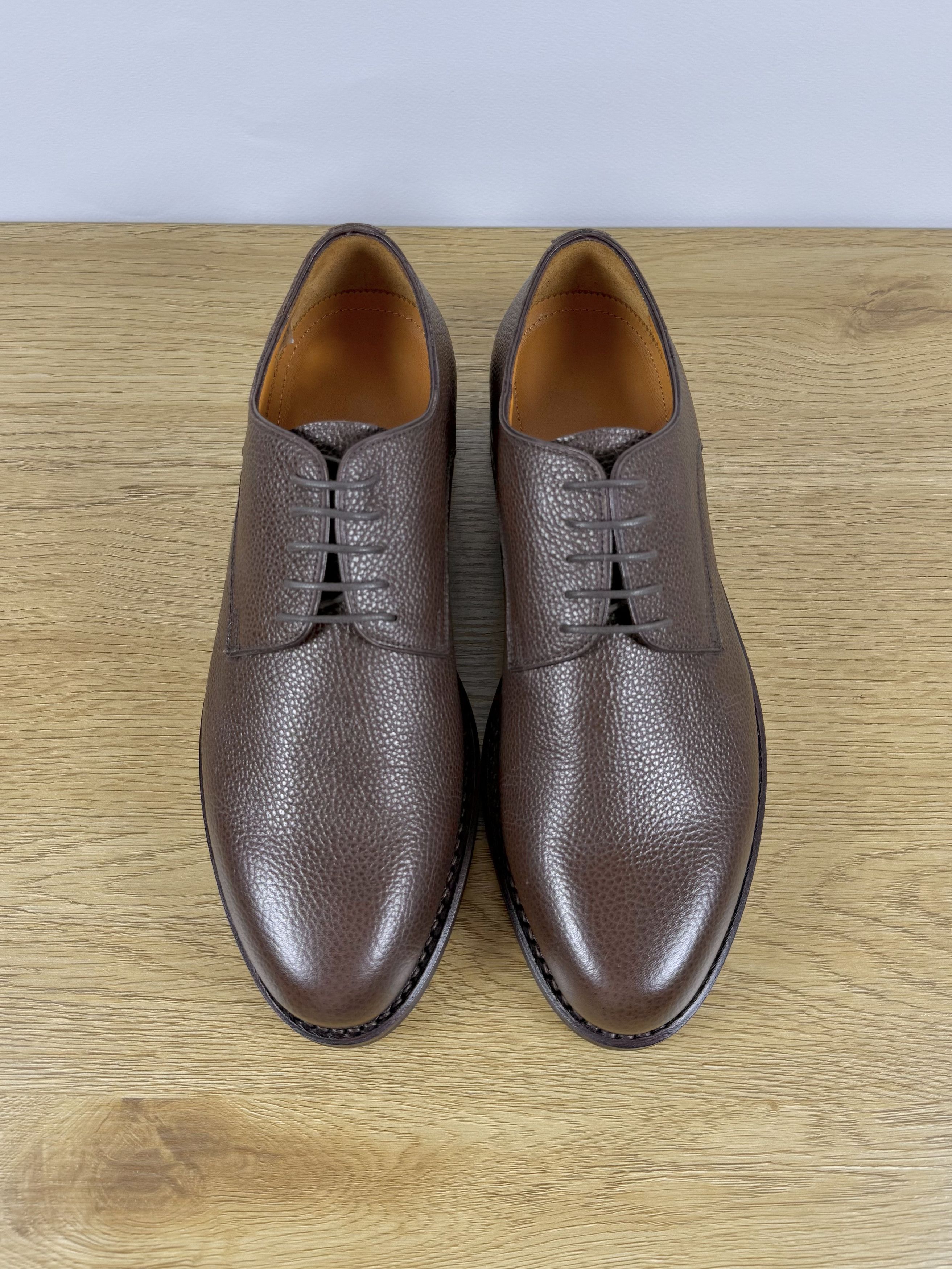 Other PRIME SHOES Goodyear welted brown Grain Leather Derbies Size US 9 / EU 42 - 5 Thumbnail