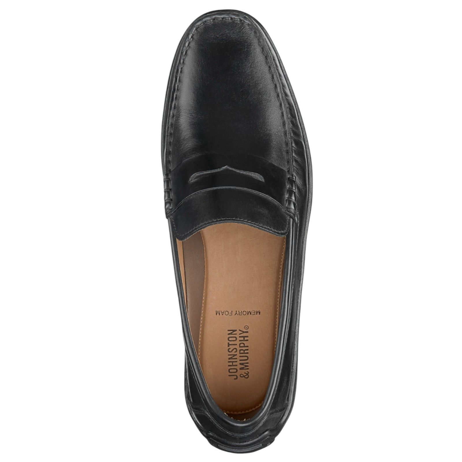 Johnston & Murphy Johnston & Murphy Nichols Penny Loafer Shoes Black Men's Siz Size US 8 / EU 41 - 2 Thumbnail