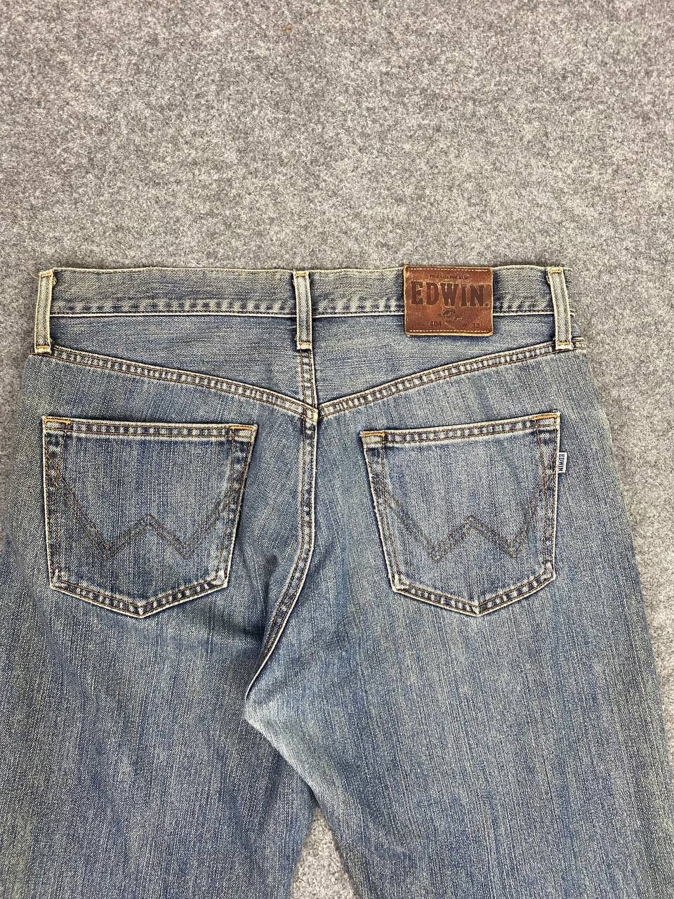 Edwin vintage edwin 404 rusty style denim nice design Size US 34 / EU 50 - 3 Thumbnail