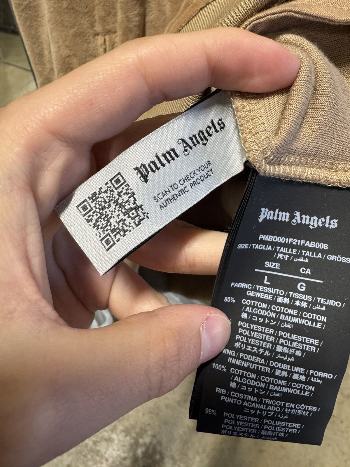 Palm Angels Palm Angels Chenille Track Jacket NEW 700$ Size US L / EU 52-54 / 3 - 6 Thumbnail