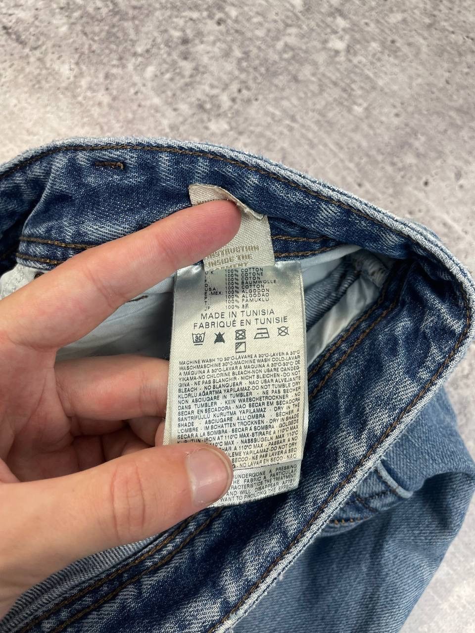 Diesel Vintage Diesel Iakop Distressed Denim Jeans Y2K Size US 34 / EU 50 - 11 Thumbnail