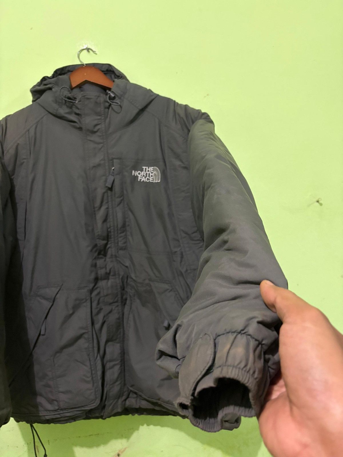 The North Face Vintage The north face Puffer Jacket Design with Hoodie Size US XL / EU 56 / 4 - 3 Thumbnail