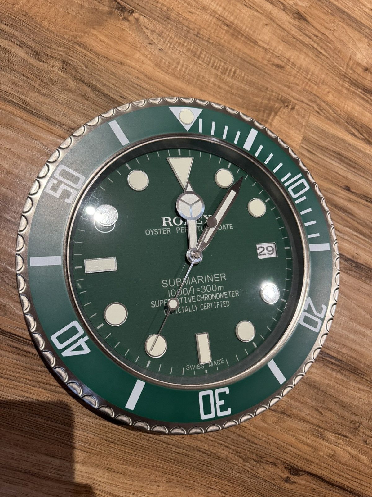 The Unbranded Brand Wall clock Size ONE SIZE - 2 Thumbnail
