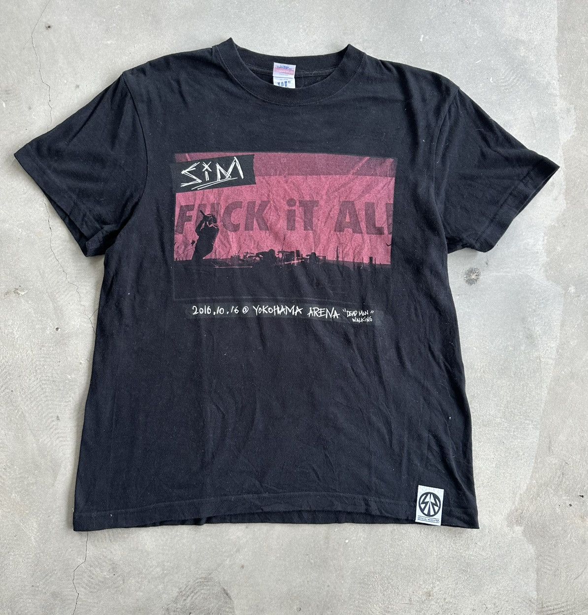 Japanese Brand × Vintage SILENCE is MINE (SIM) REGGAE PUNK JAPANESE BAND TEE Size US L / EU 52-54 / 3 - 1 Thumbnail