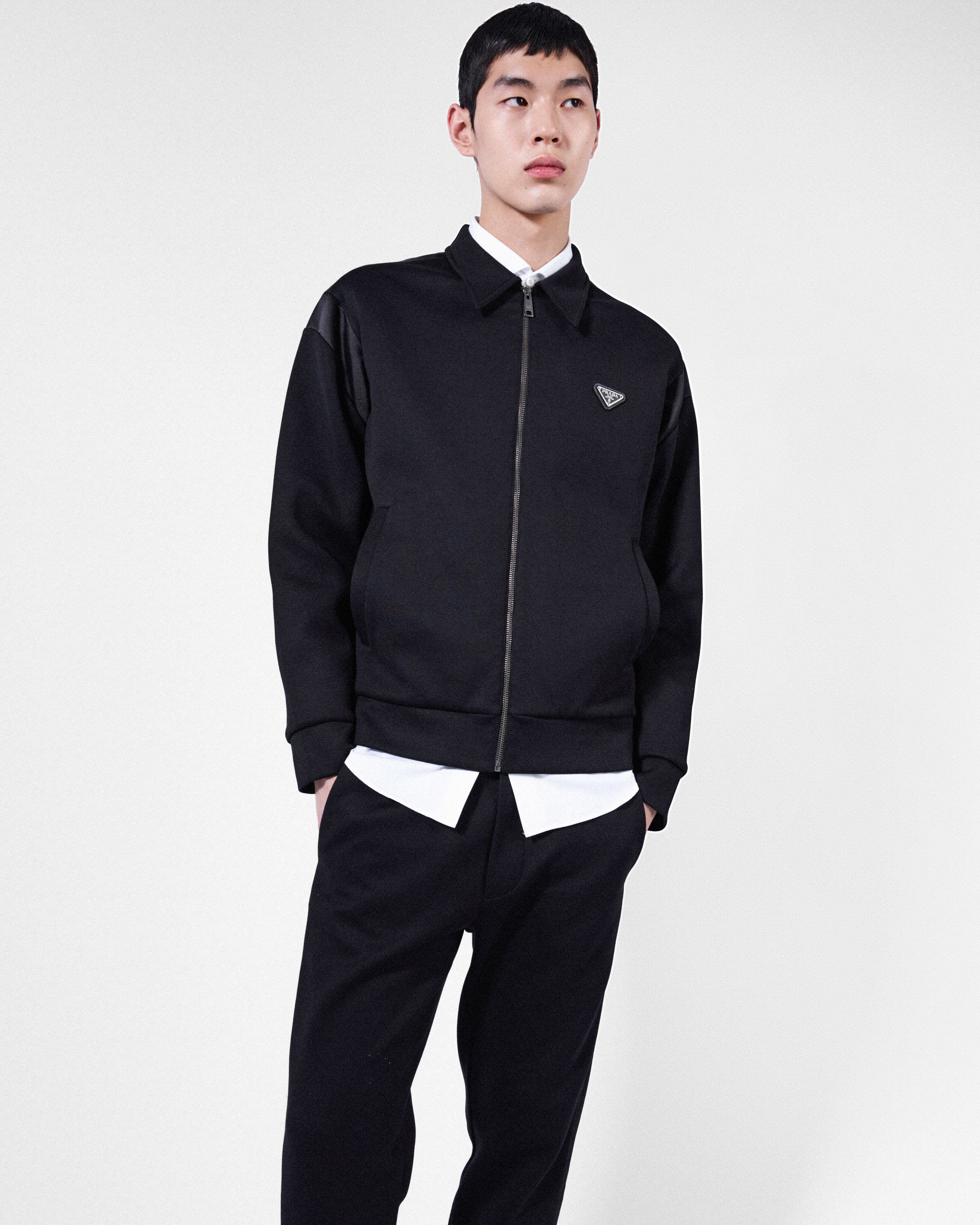 PRADA Technical Fleece Cardigan Track Jacket RRP $4350