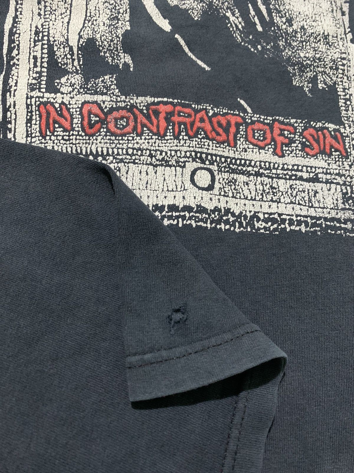 Band Tees × Vintage Vintage Late 90s Integrity In Contrast Of Sin Tee Size US M / EU 48-50 / 2 - 5 Thumbnail