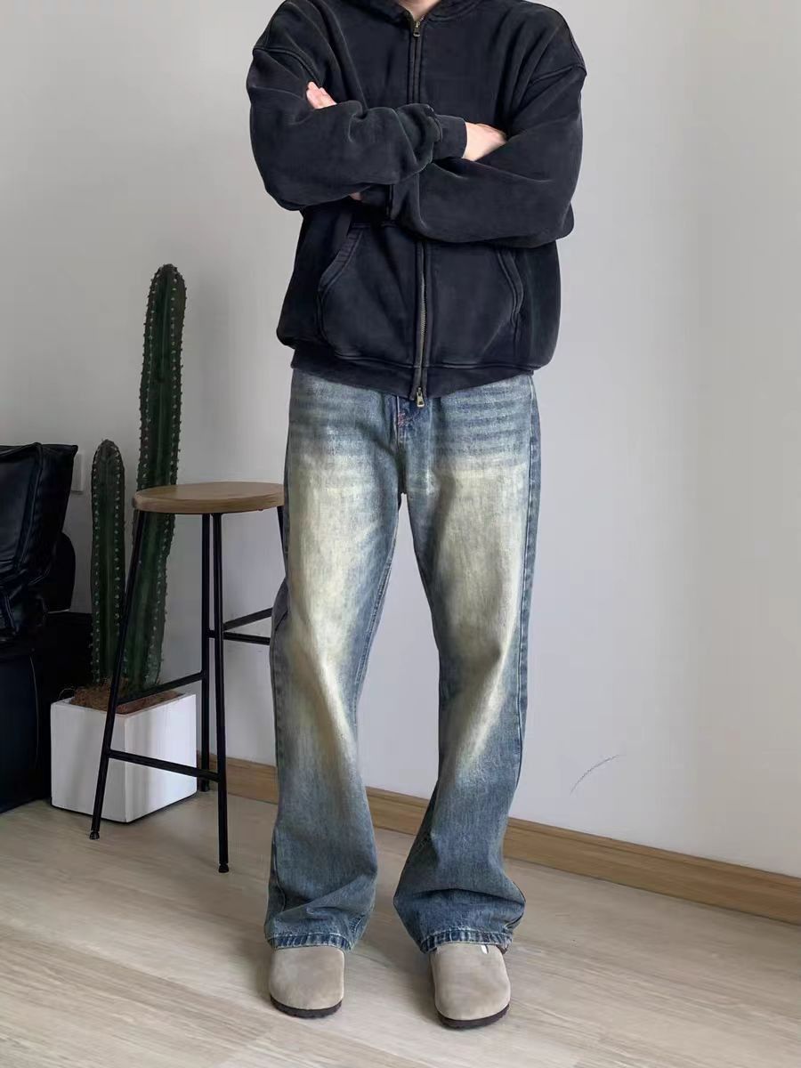 Japanese Brand × Vintage #03 Vintage Street Washed and Aged Micro Flare Jeans Size US 32 / EU 48 - 2 Thumbnail