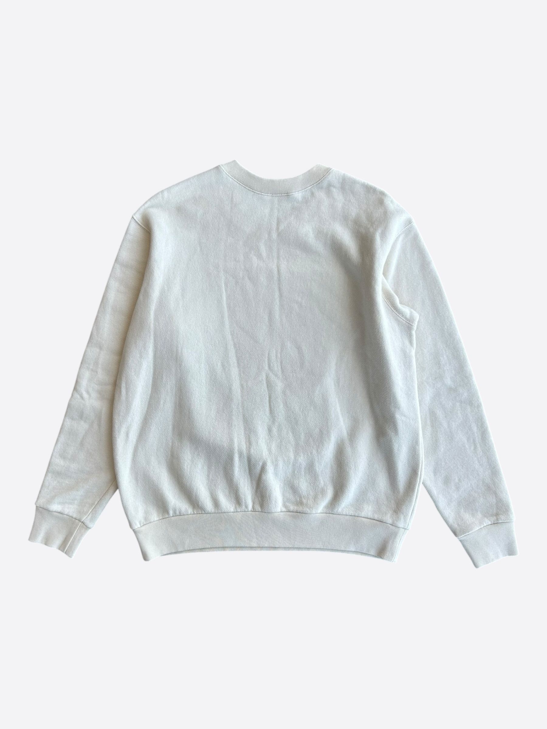 Gucci White & Multicolor Interlocking GG Varsity Logo Sweater Size US XS / EU 42 / 0 - 2 Thumbnail